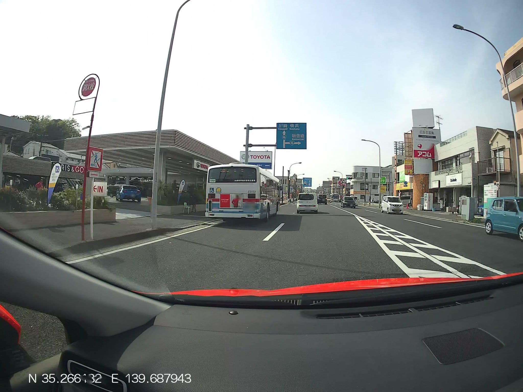Street view near SUNSET INN, Yokosuka — © mitz (CC BY-SA · Mapillary)