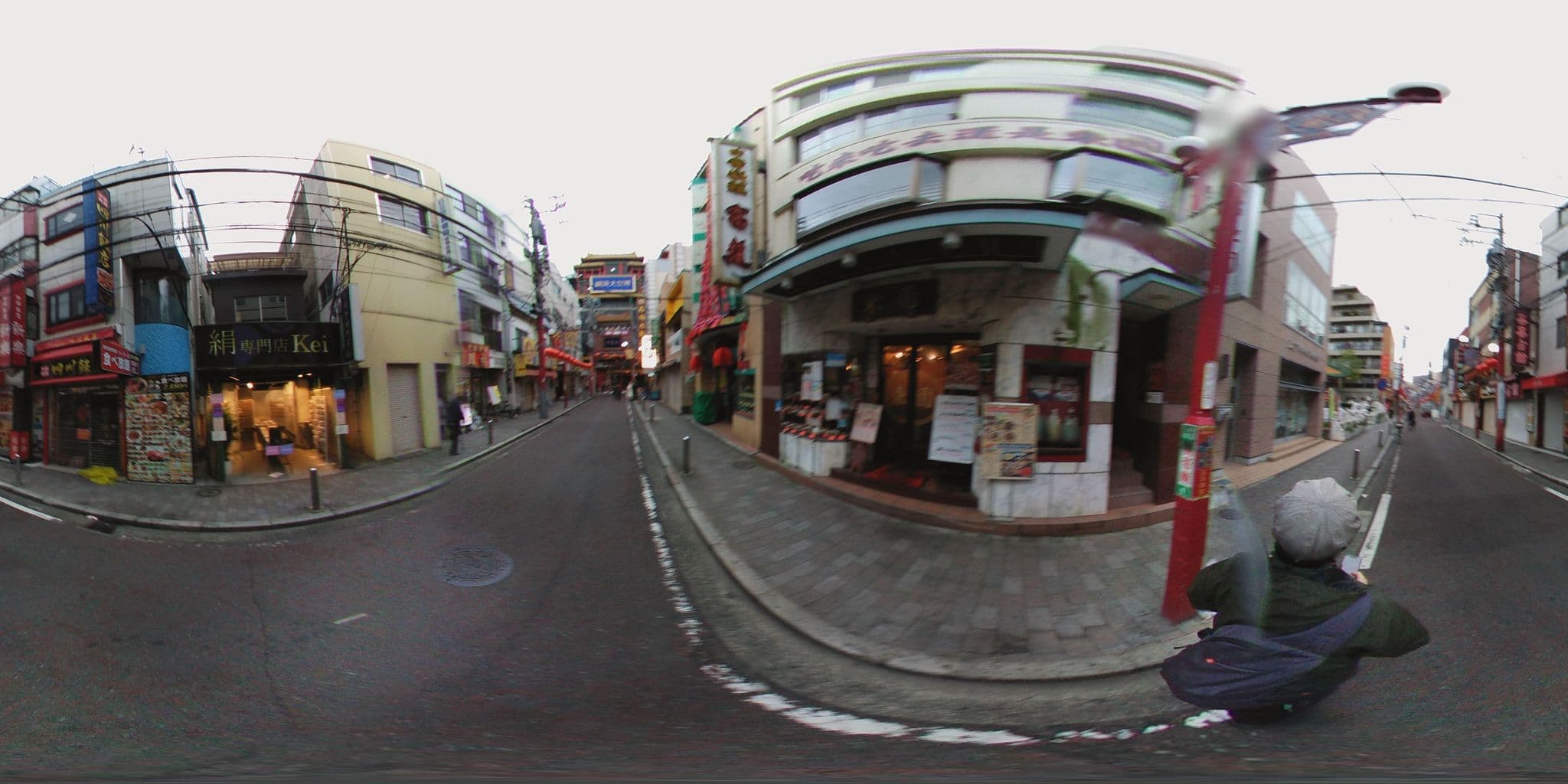Street view near ホテルリブマックス横浜元町駅前, Yokohama — © mura (CC BY-SA · Mapillary)