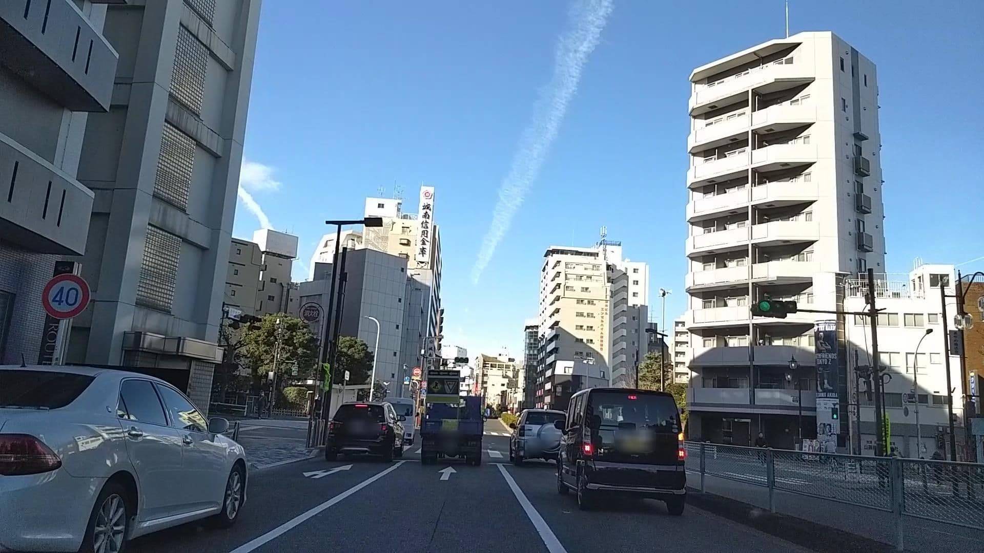Street view near ホテルルートイン東京蒲田, Kamata — © drivephotograph (CC BY-SA · Mapillary)