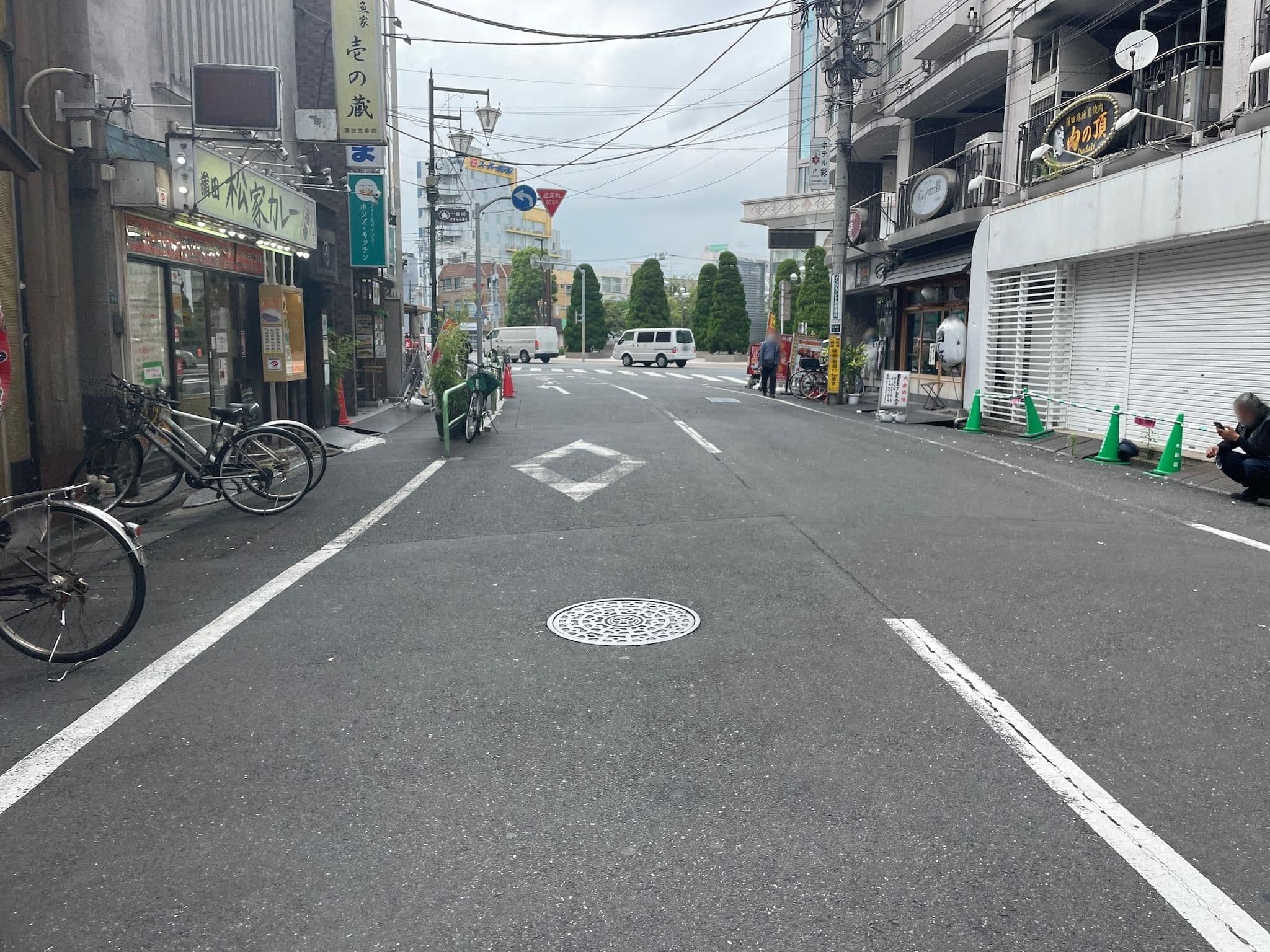 Street view near ホテル 弘城, Ōta — © musashino5 (CC BY-SA · Mapillary)