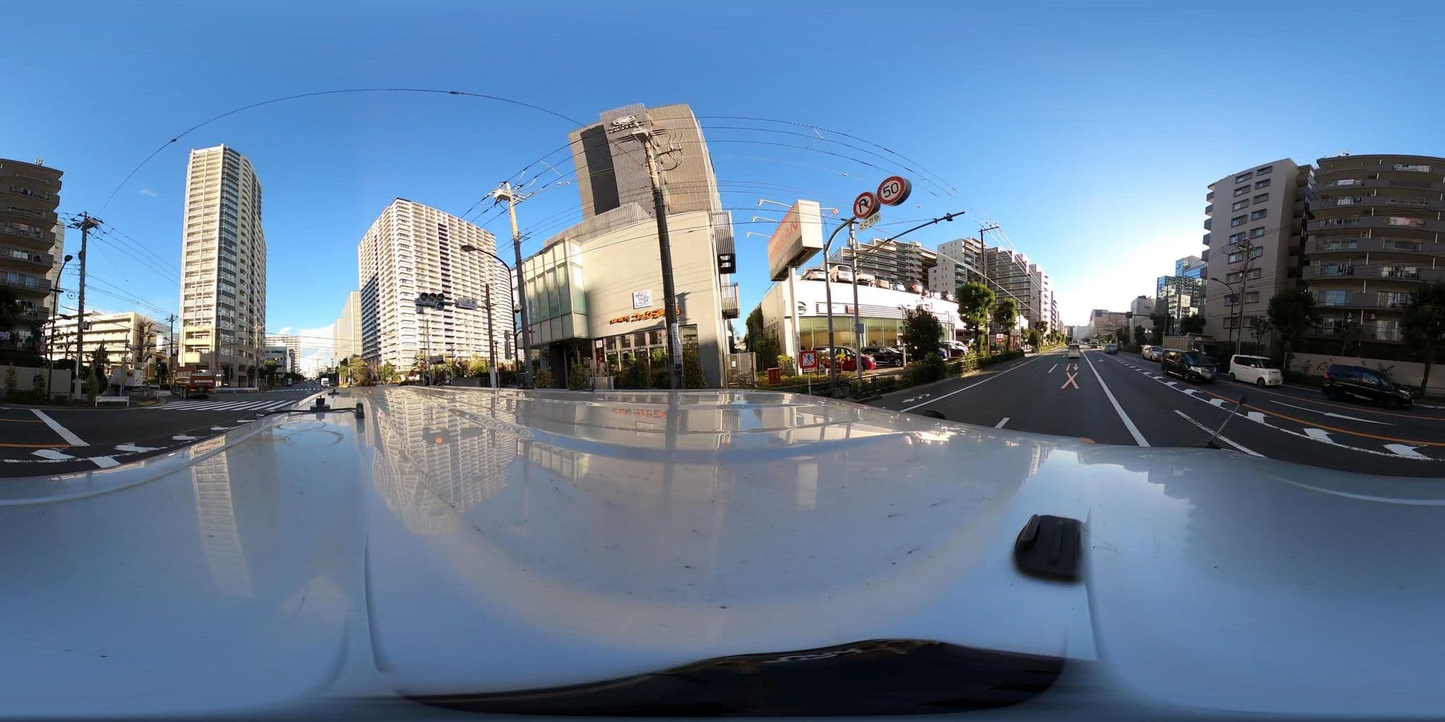 Street view near ワイヤーズホテル品川シーサイド, Tennōzu — © kojiroucircle (CC BY-SA · Mapillary)