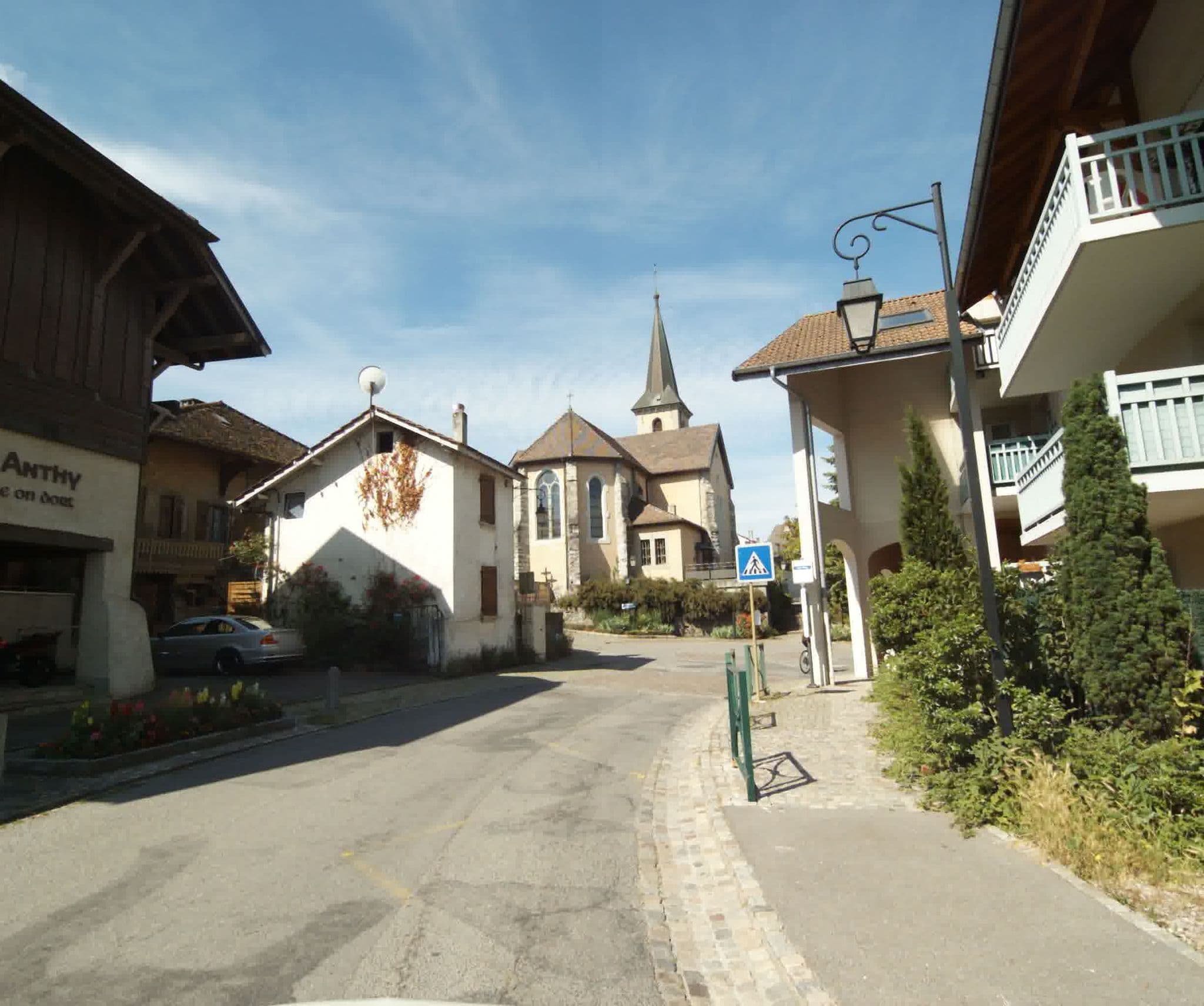 Street view near Auberge d'Anthy, Anthy-sur-Léman — © sogefi (CC BY-SA · Mapillary)