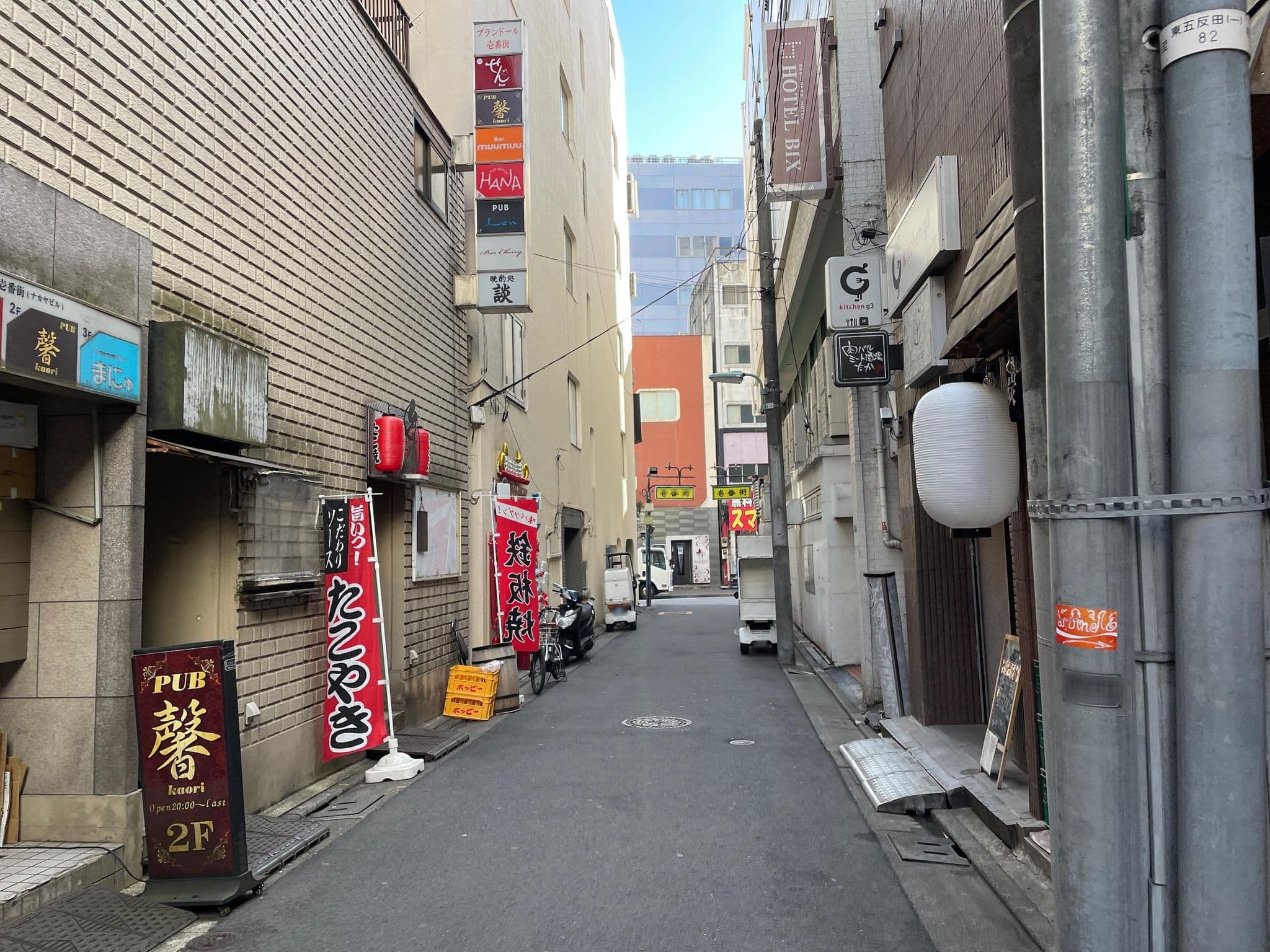 Street view near HOTEL BIX, Higashigotanda — © musashino5 (CC BY-SA · Mapillary)