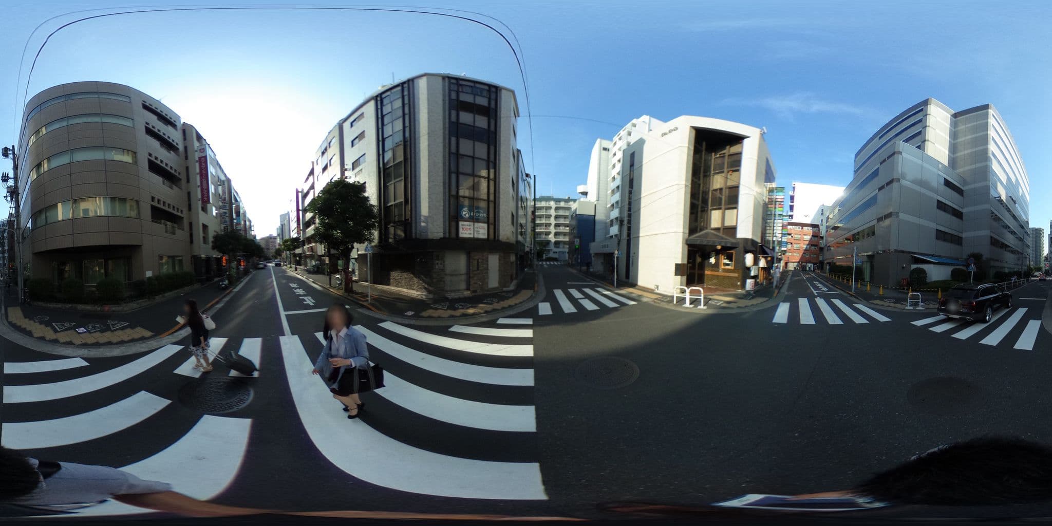 Street view near Hotel Zhipago, Higashigotanda — © gatuhiko6051 (CC BY-SA · Mapillary)