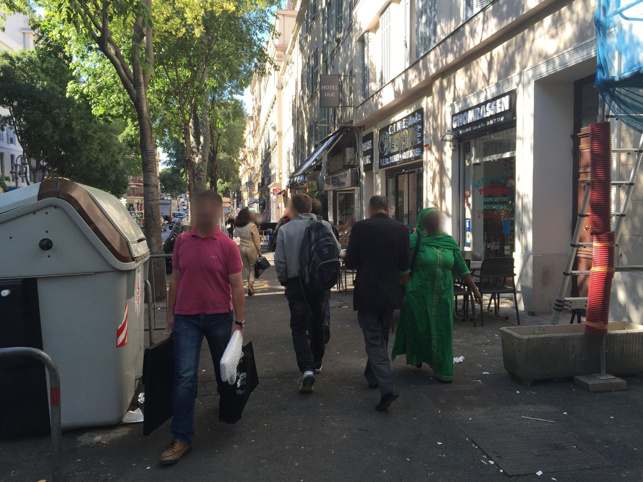 Street view near Hôtel Victory, Marseille — © marinov (CC BY-SA · Mapillary)