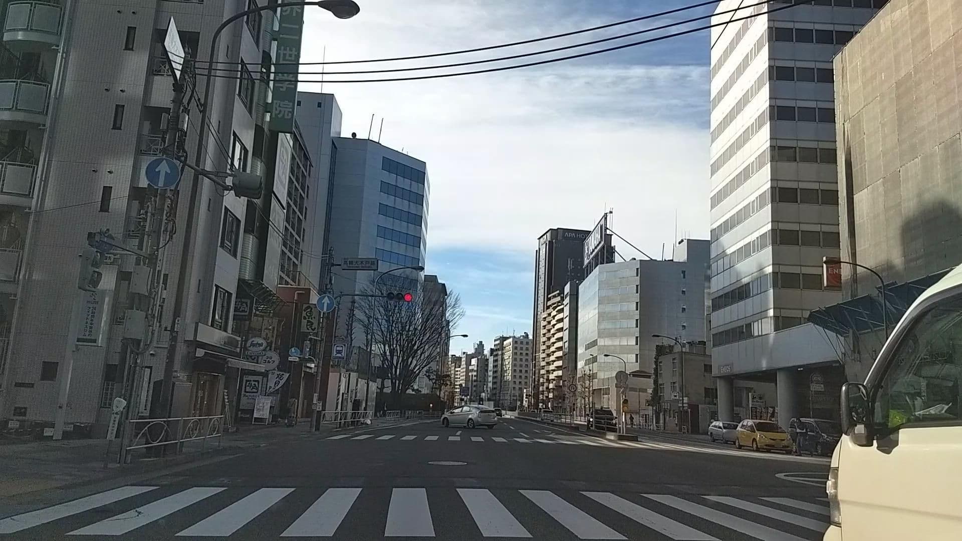 Street view near スマイルホテル 品川泉岳寺駅前, Takanawa — © drivephotograph (CC BY-SA · Mapillary)