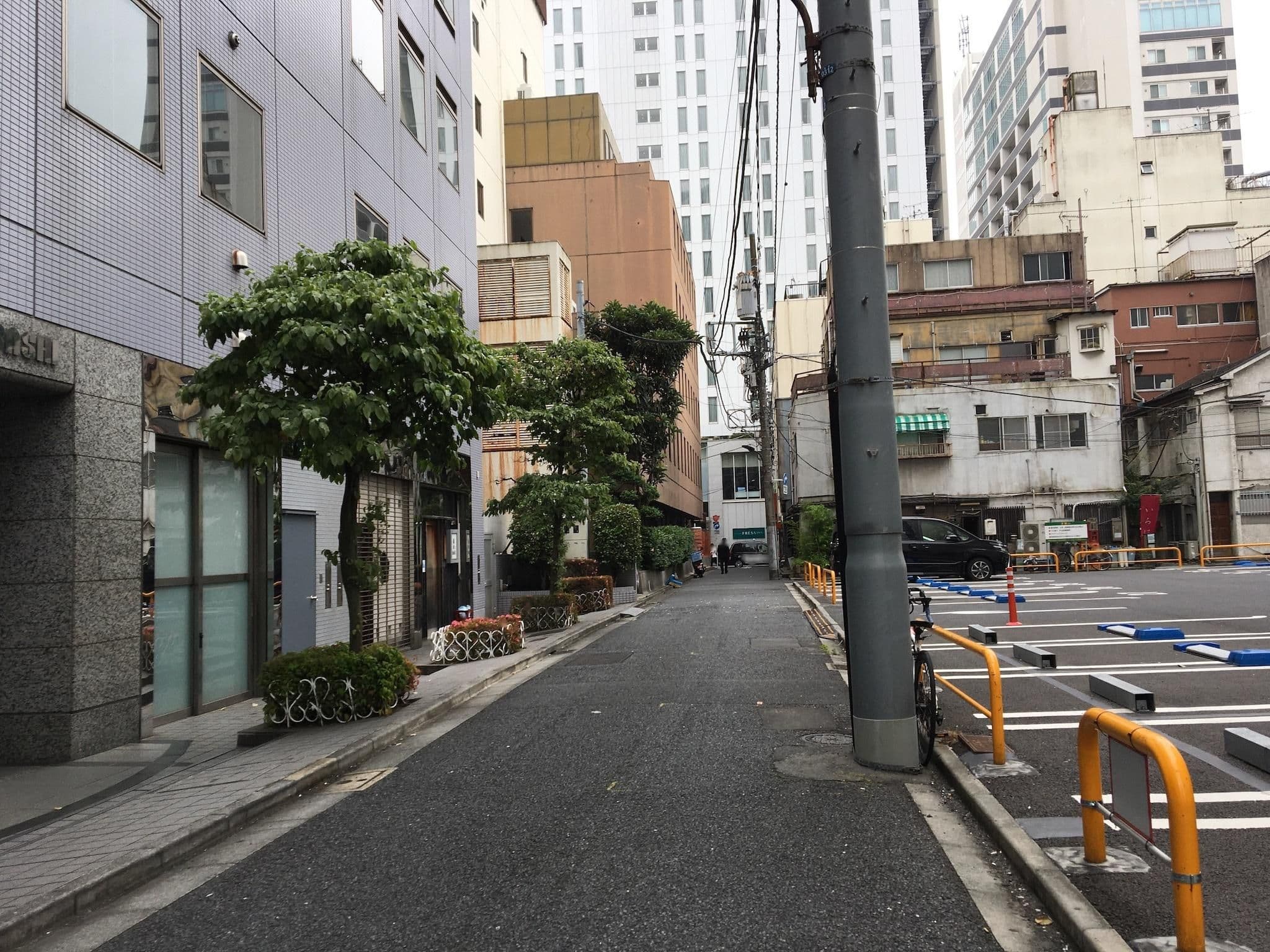 Street view near ザ・リッツカールトン・東京予約センター, Shinbashi — © musashino5 (CC BY-SA · Mapillary)