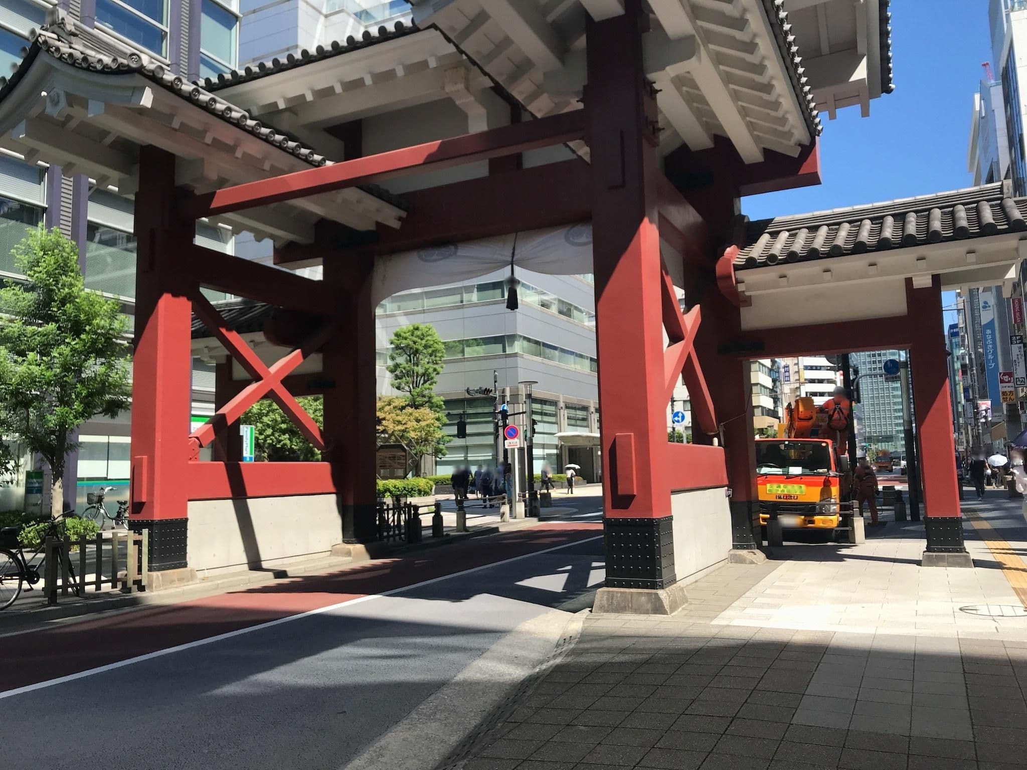 Street view near ホテルコンソレイユ芝・東京 (Hotel Comsoleil Shiba Tokyo), Minato City — © musashino5 (CC BY-SA · Mapillary)