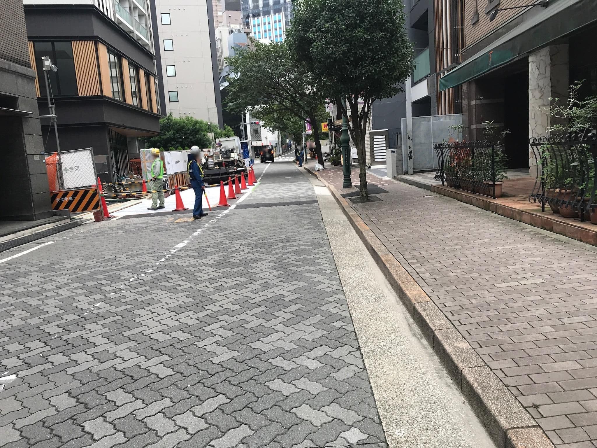 Street view near ヴィアインプライム赤坂, Akasaka — © musashino5 (CC BY-SA · Mapillary)