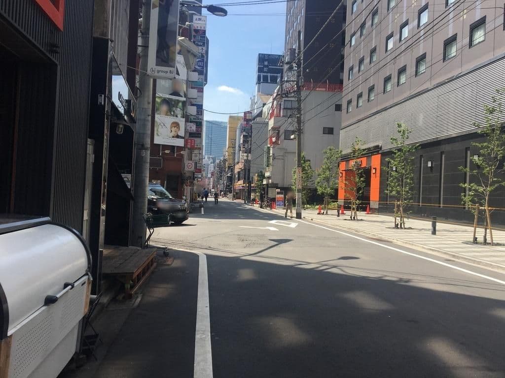 Street view near Oha Guest House, Kabukicho — © musashino5 (CC BY-SA · Mapillary)