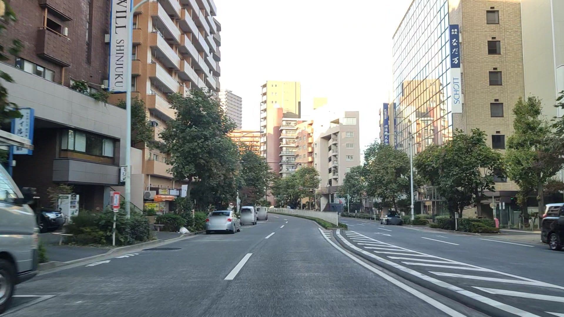Street view near レジデンスホテル ウィル新宿, Yotsuya — © drivephotograph (CC BY-SA · Mapillary)