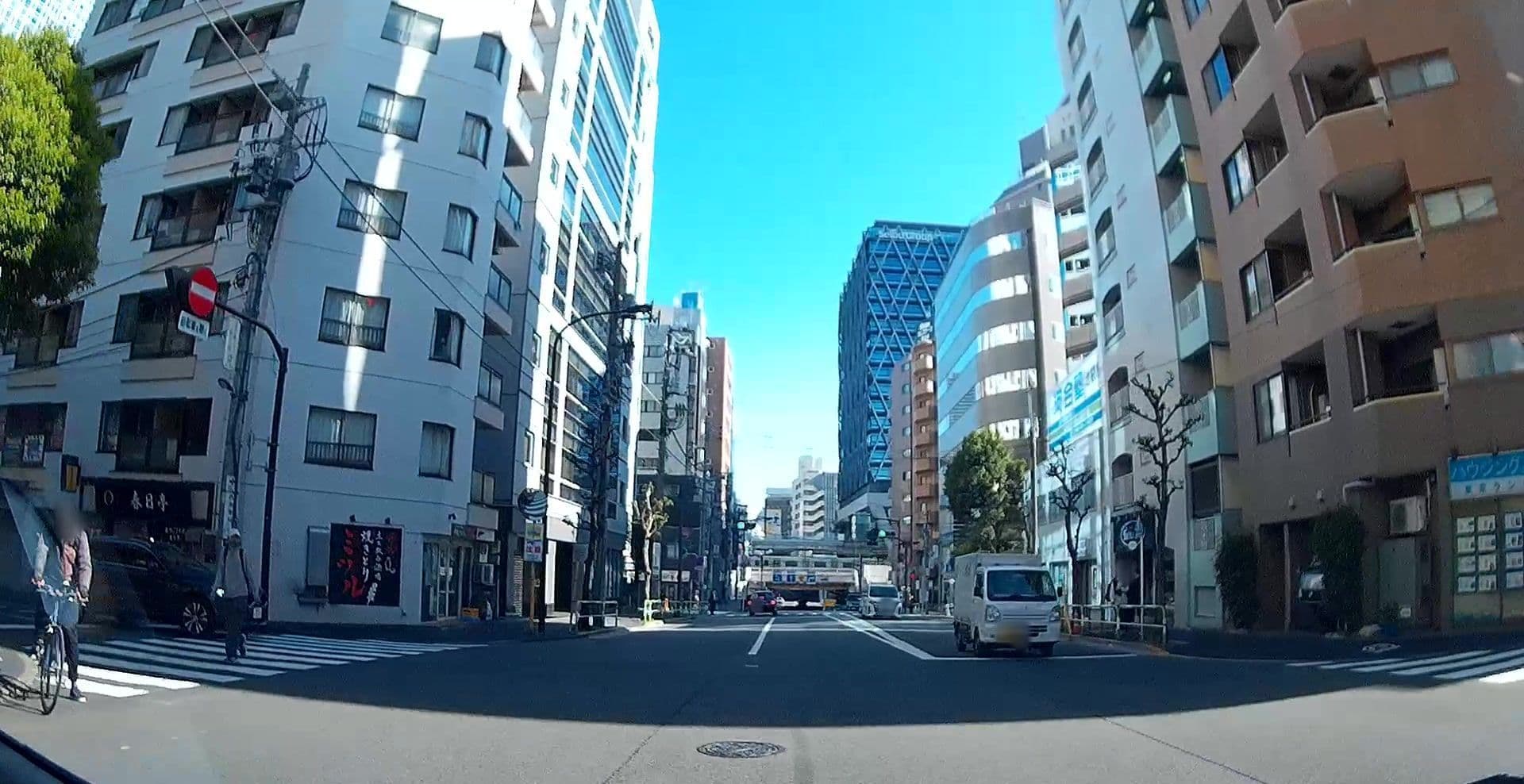 Street view near Hotel Murasaki, Mejiro — © caesium (CC BY-SA · Mapillary)