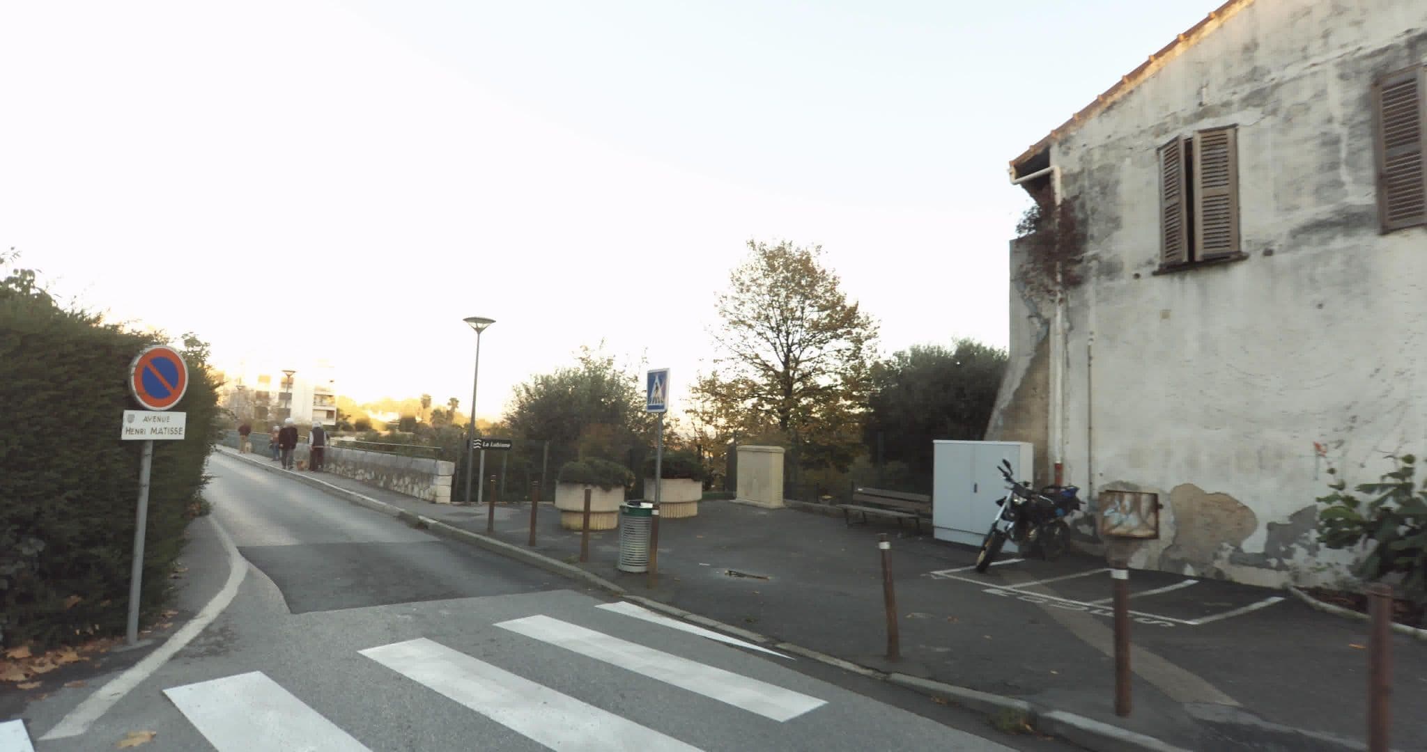 Street view near La Lubiane, Vence — © sogefi (CC BY-SA · Mapillary)