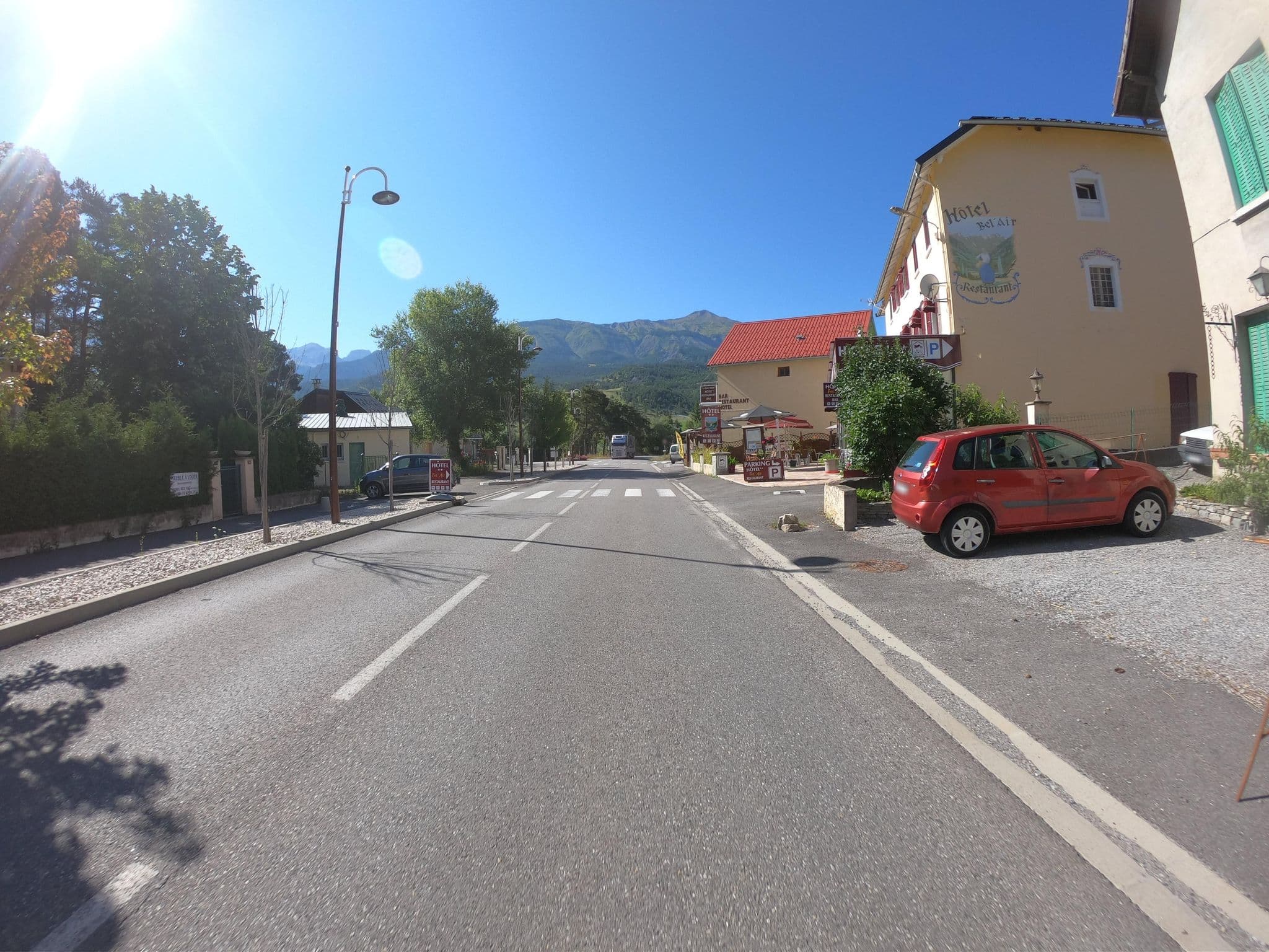 Street view near Le Sans Souci, Jausiers — © joostjakob (CC BY-SA · Mapillary)