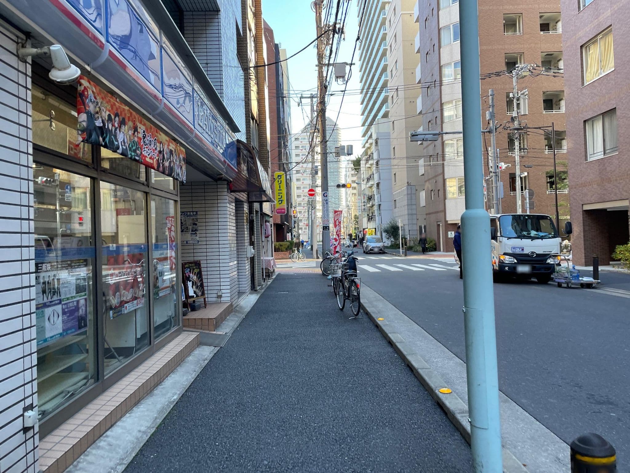 Street view near モノカホテル銀座, Chūō — © musashino5 (CC BY-SA · Mapillary)