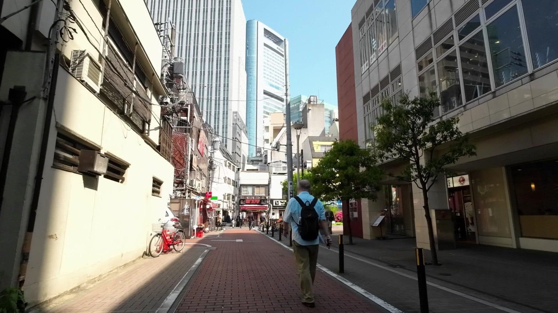 Street view near レンタルルーム プレジャー, Shinbashi — © drivephotograph (CC BY-SA · Mapillary)