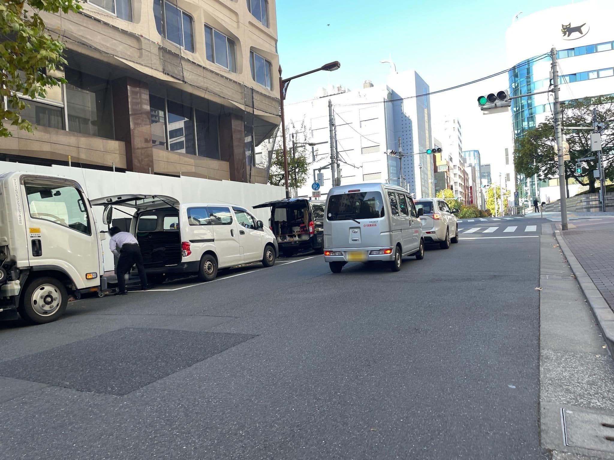 Street view near 晴海グランドホテル, Chūō — © musashino5 (CC BY-SA · Mapillary)