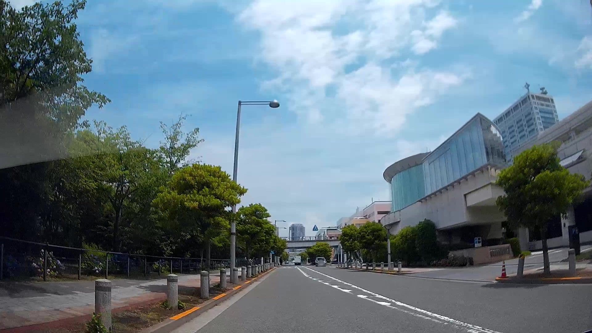 Street view near プール ヒルトン東京お台場, Daiba — © caesium (CC BY-SA · Mapillary)
