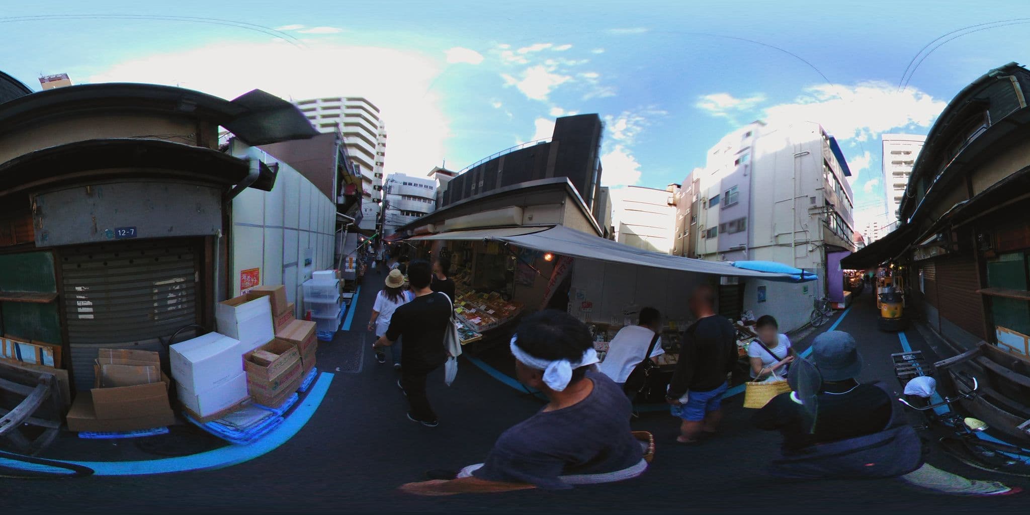 Street view near 東急ステイ築地, Tsukiji — © mura (CC BY-SA · Mapillary)
