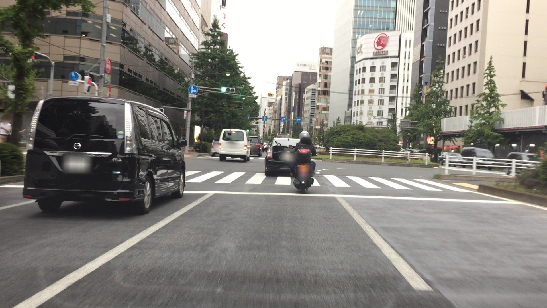 Street view near Aloft Tokyo Ginza, Ginza — © lvl5 (CC BY-SA · Mapillary)