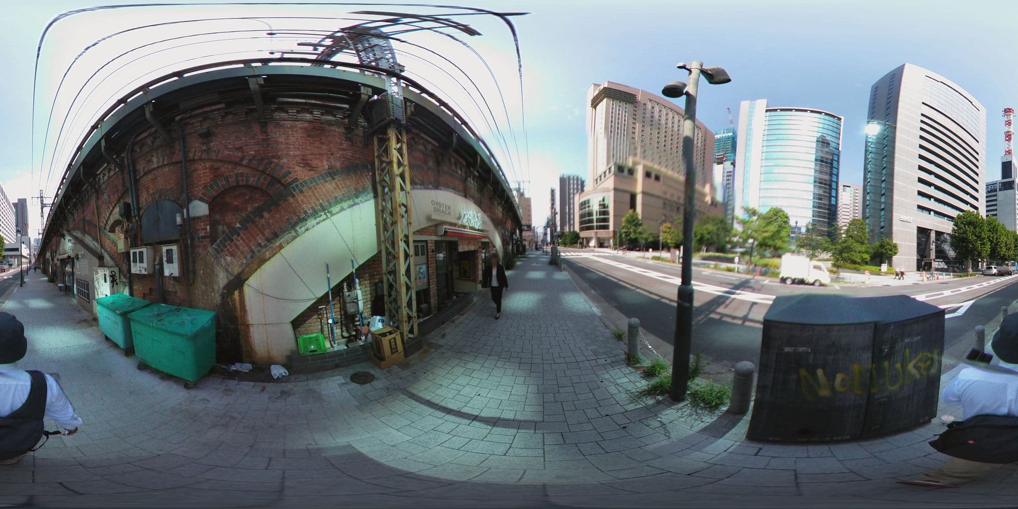 Street view near 第一ホテル東京 フィットネス&アクアゾーン, Shinbashi — © mura (CC BY-SA · Mapillary)