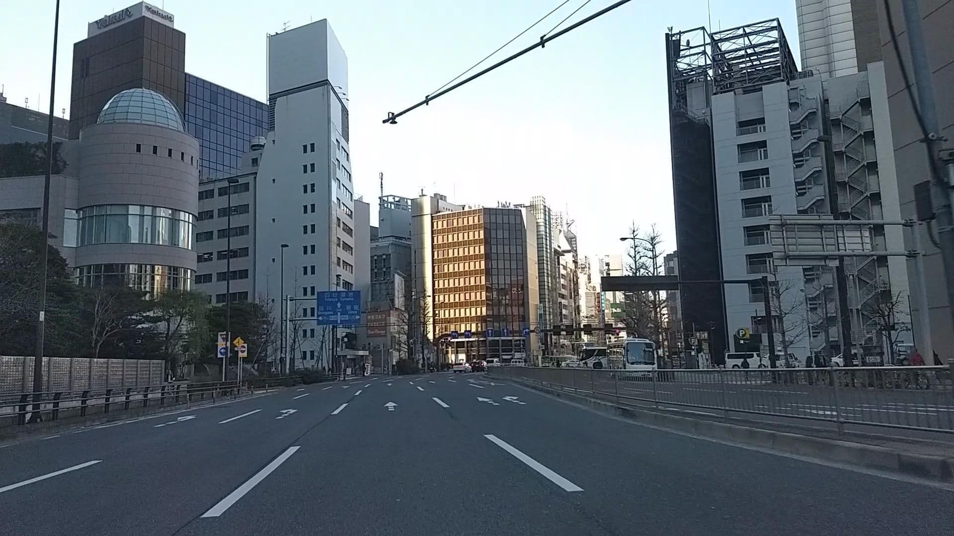 Street view near からくさホテルプレミア東京銀座, Shinbashi — © drivephotograph (CC BY-SA · Mapillary)