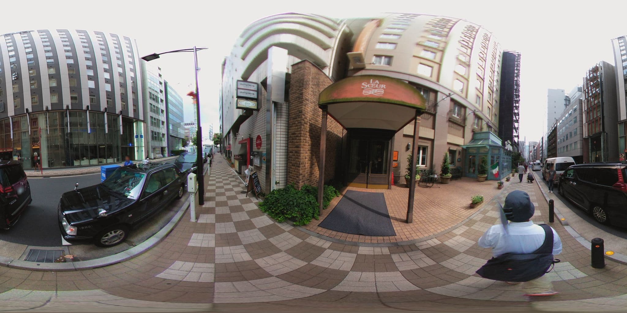 Street view near ホテルユニゾ銀座一丁目, Ginza — © mura (CC BY-SA · Mapillary)