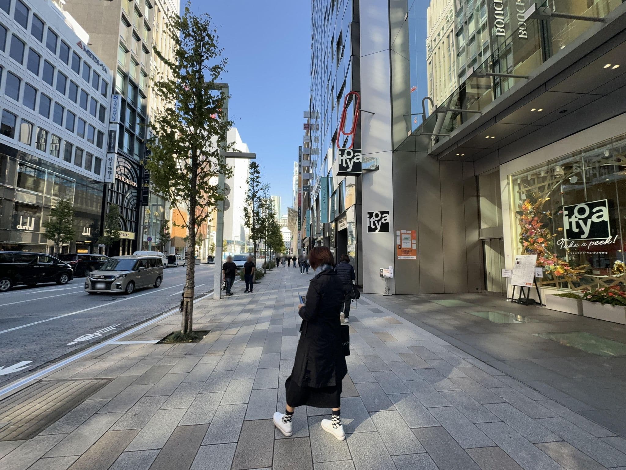 Street view near 東京エディション銀座, Ginza — © filipb (CC BY-SA · Mapillary)