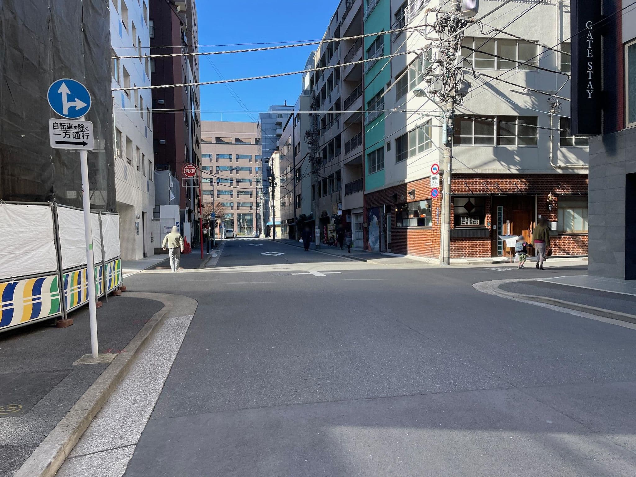 Street view near Gate Stay 八丁堀, Chūō — © musashino5 (CC BY-SA · Mapillary)