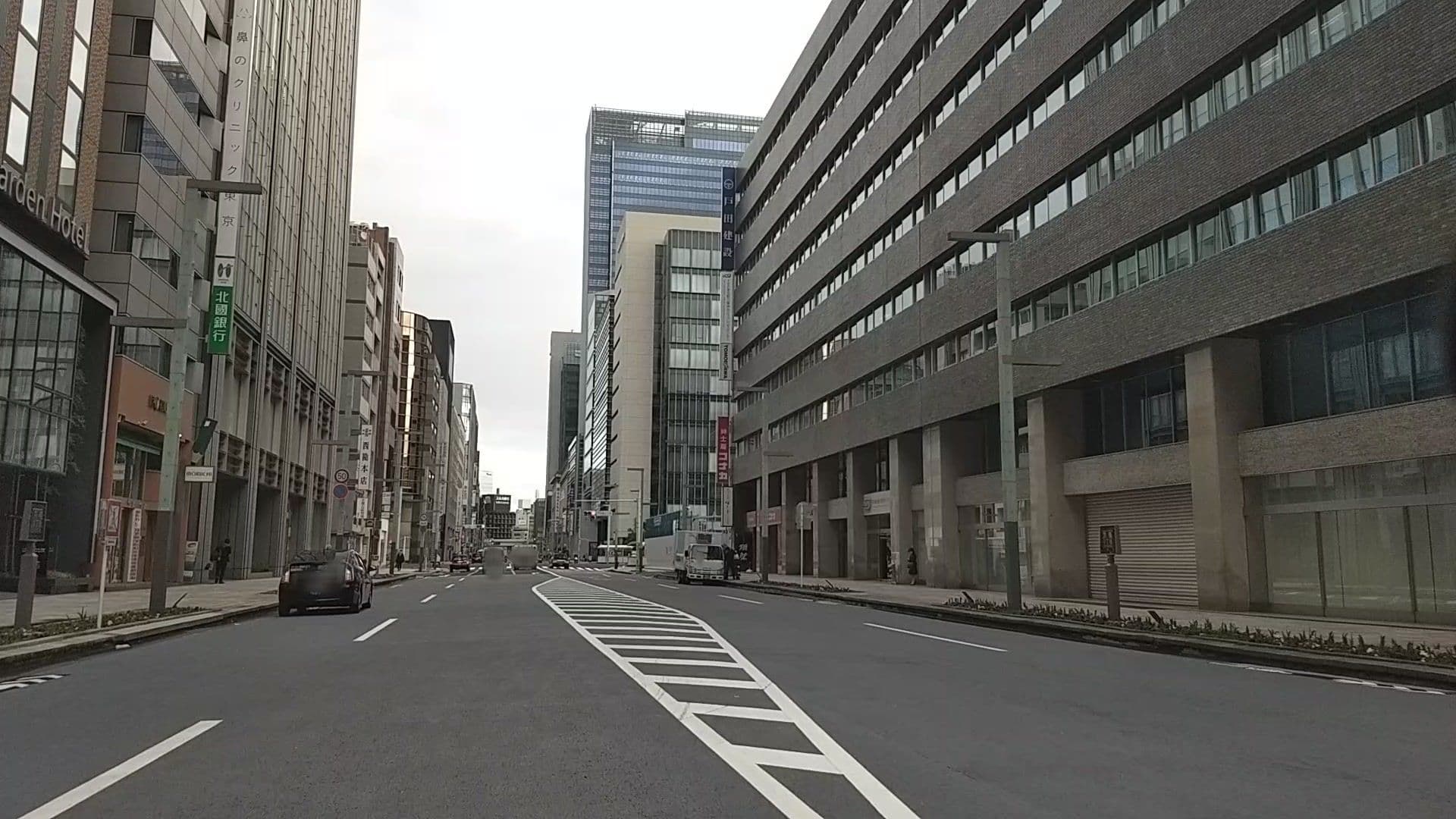 Street view near 三井ガーデンホテル京橋, Hatchōbori — © drivephotograph (CC BY-SA · Mapillary)