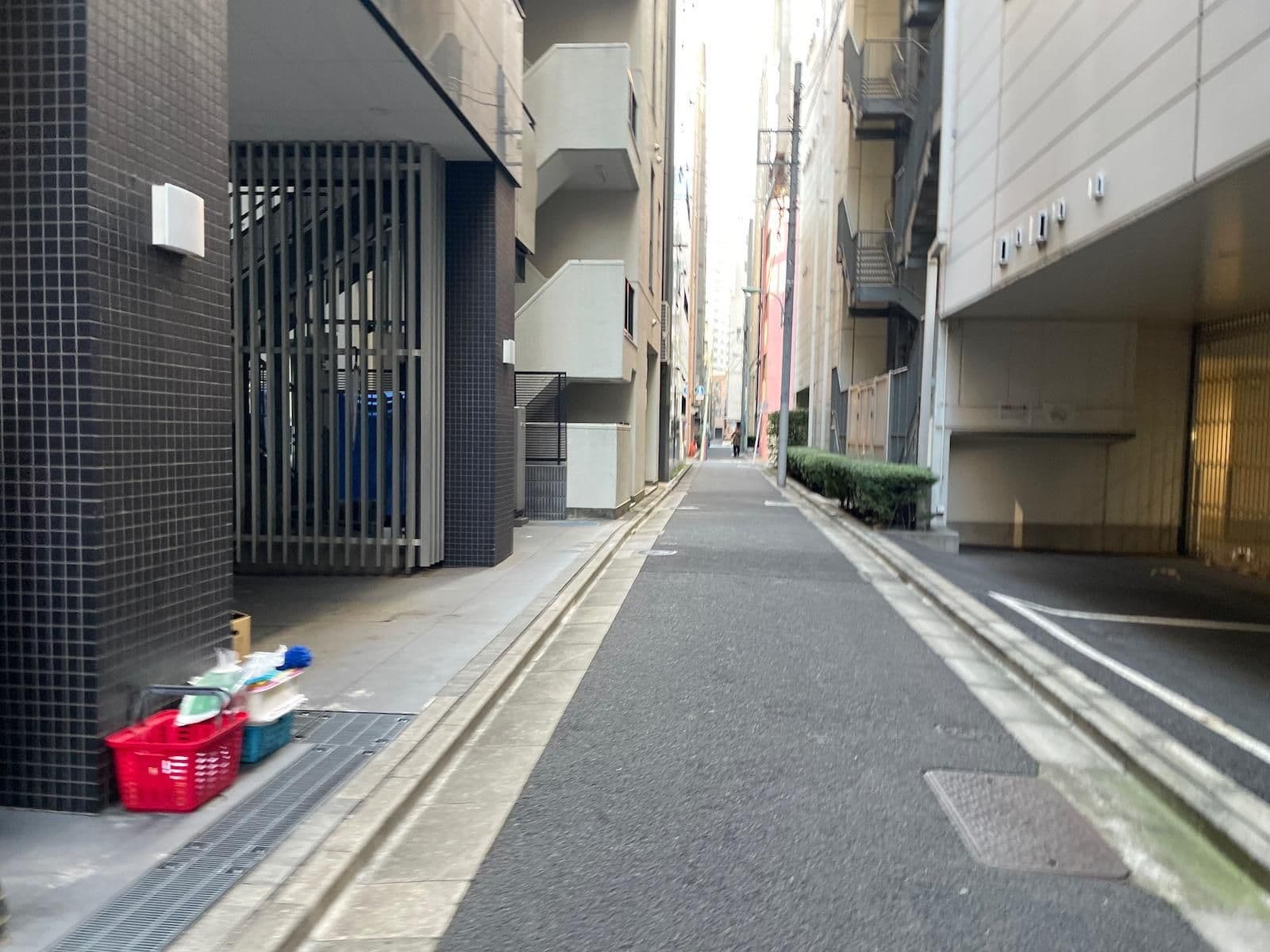 Street view near Dj Hostel Ginza, Hatchōbori — © musashino5 (CC BY-SA · Mapillary)