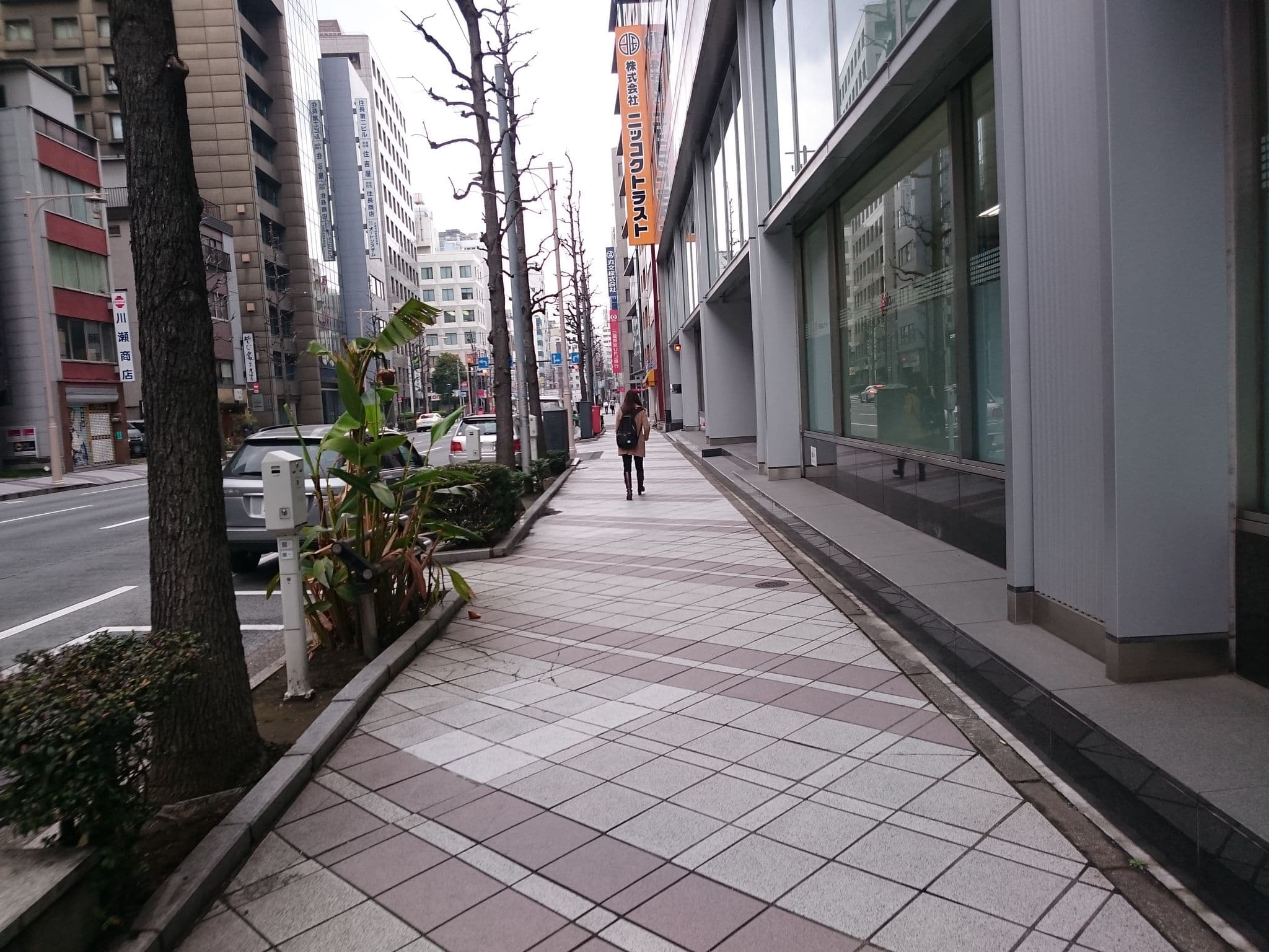 Street view near 堀留ウィラーホテル, Nihonbashi-bakurochō — © yaritsusozai (CC BY-SA · Mapillary)