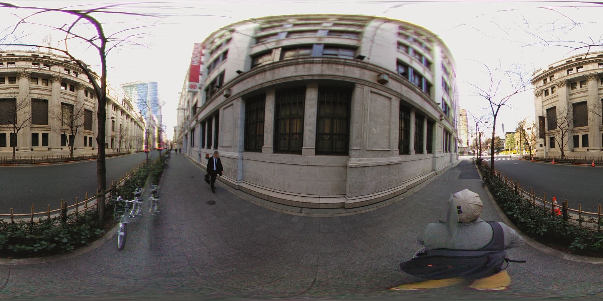 Street view near Room #3418 - Mandarin Oriental, Tokyo, Nihonbashi-Kayabachō — © mura (CC BY-SA · Mapillary)