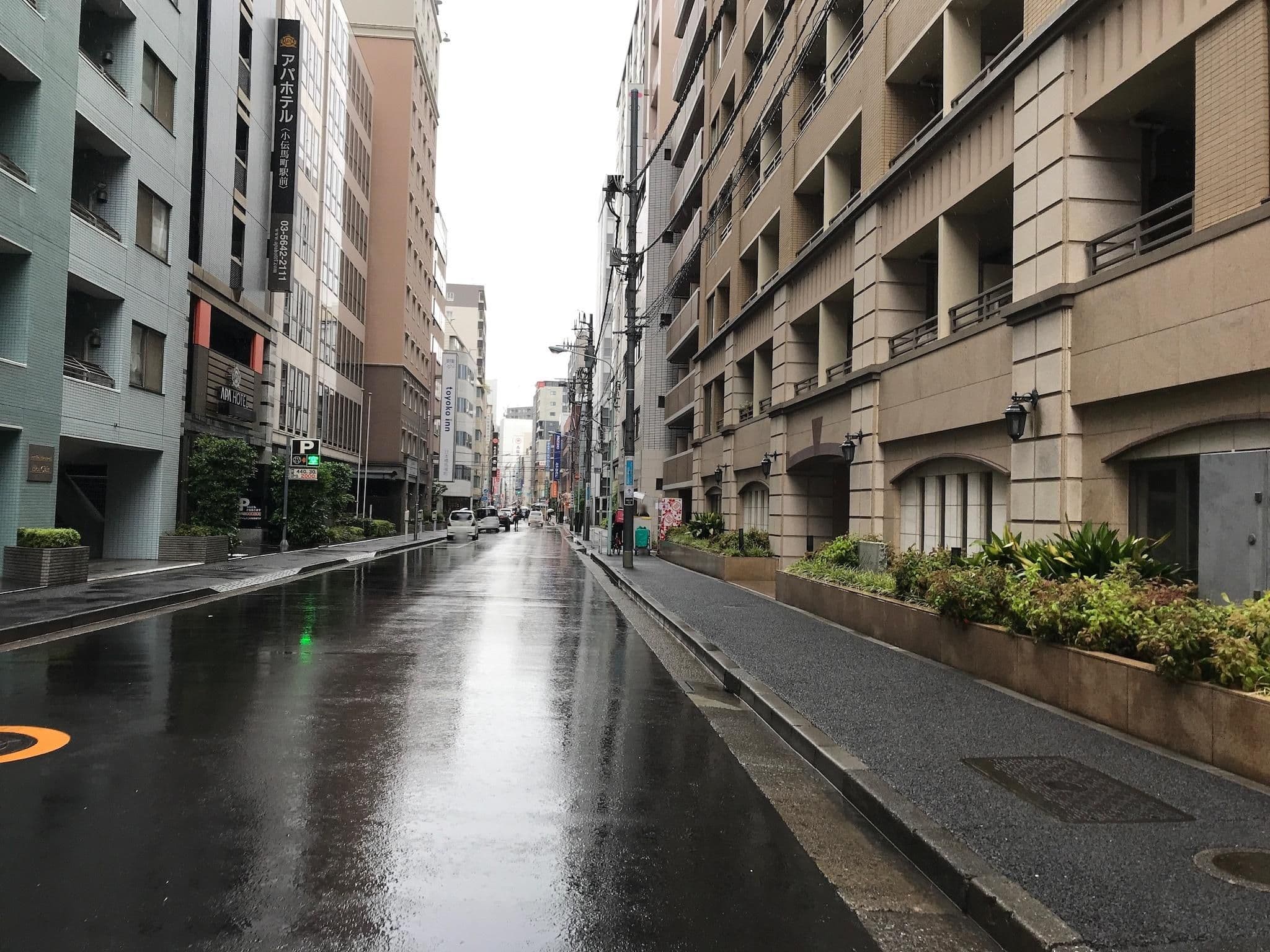 Street view near アパホテル小伝馬町駅前, Nihonbashi-bakurochō — © musashino5 (CC BY-SA · Mapillary)