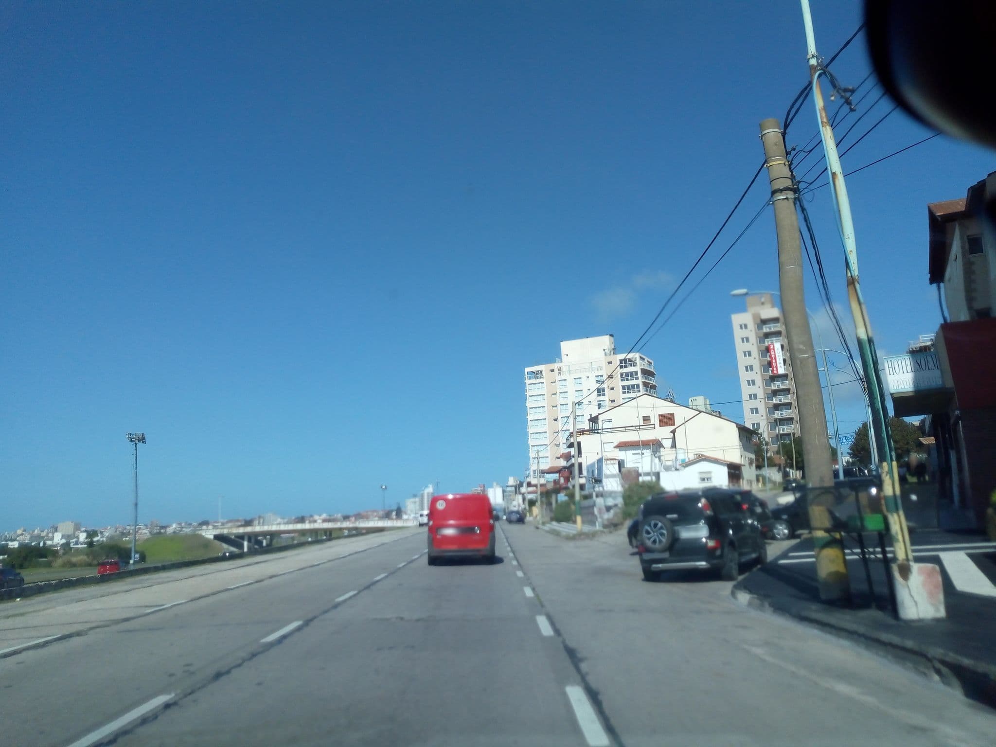 Street view near Hotel SOEM, Mar del Plata — © nicfer (CC BY-SA · Mapillary)