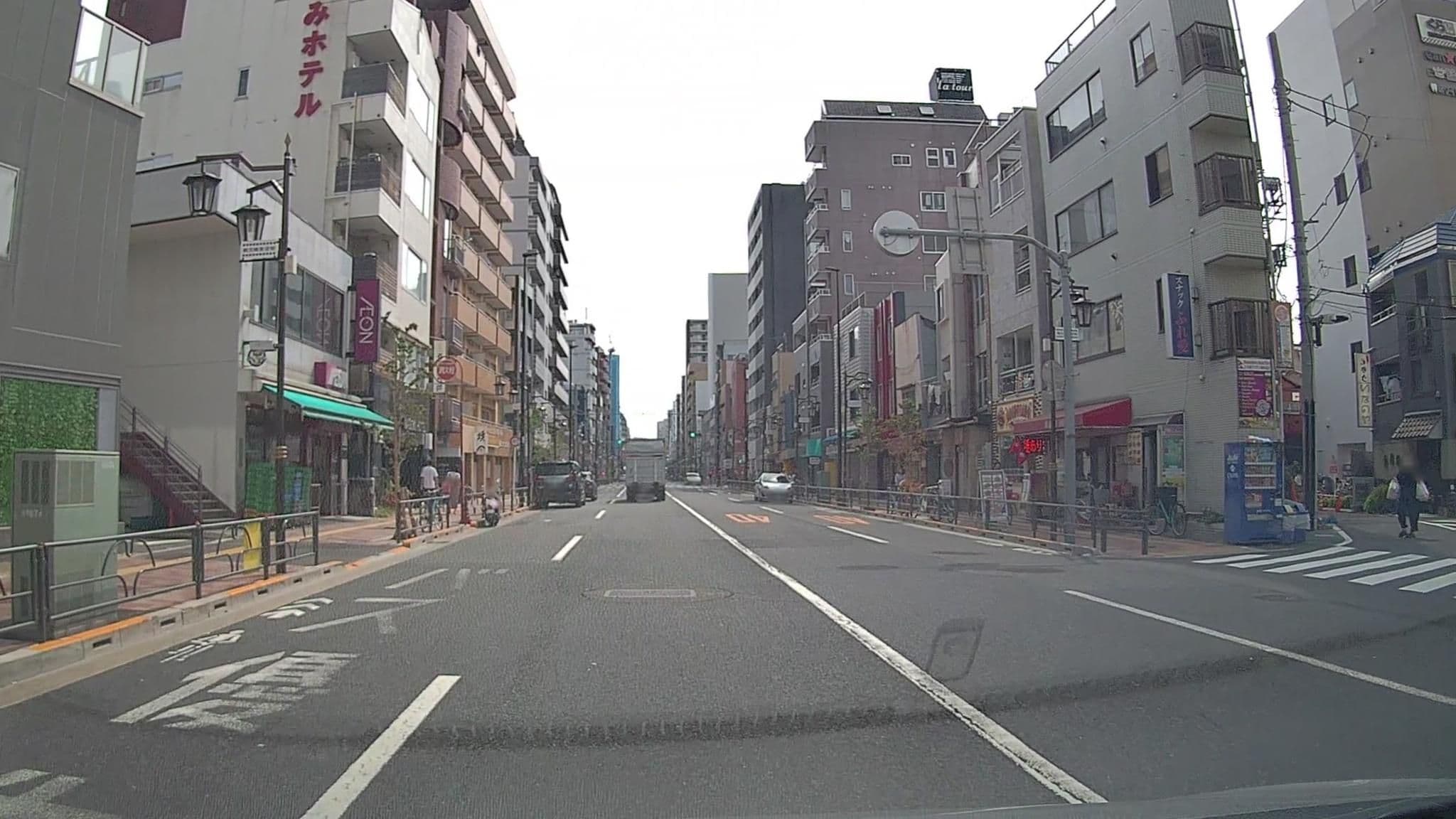 Street view near Nagomi Hotel Nippori, Arakawa — © mzaki (CC BY-SA · Mapillary)