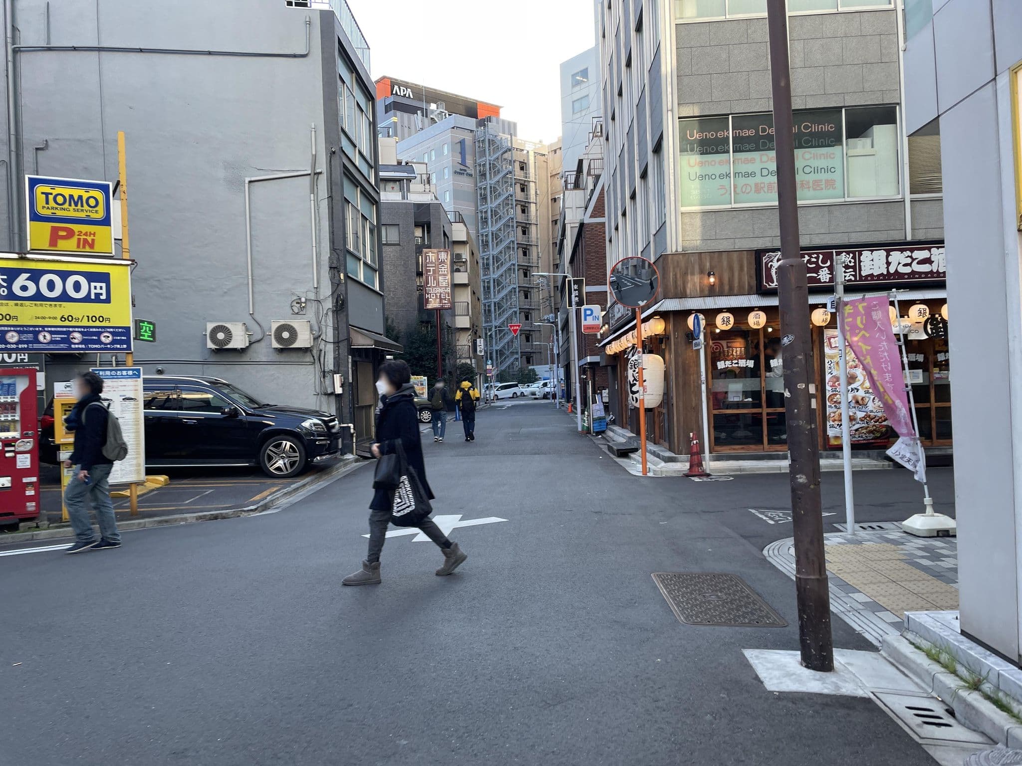 Street view near ツーリストホテル (Tourist Hotel), Taito — © musashino5 (CC BY-SA · Mapillary)