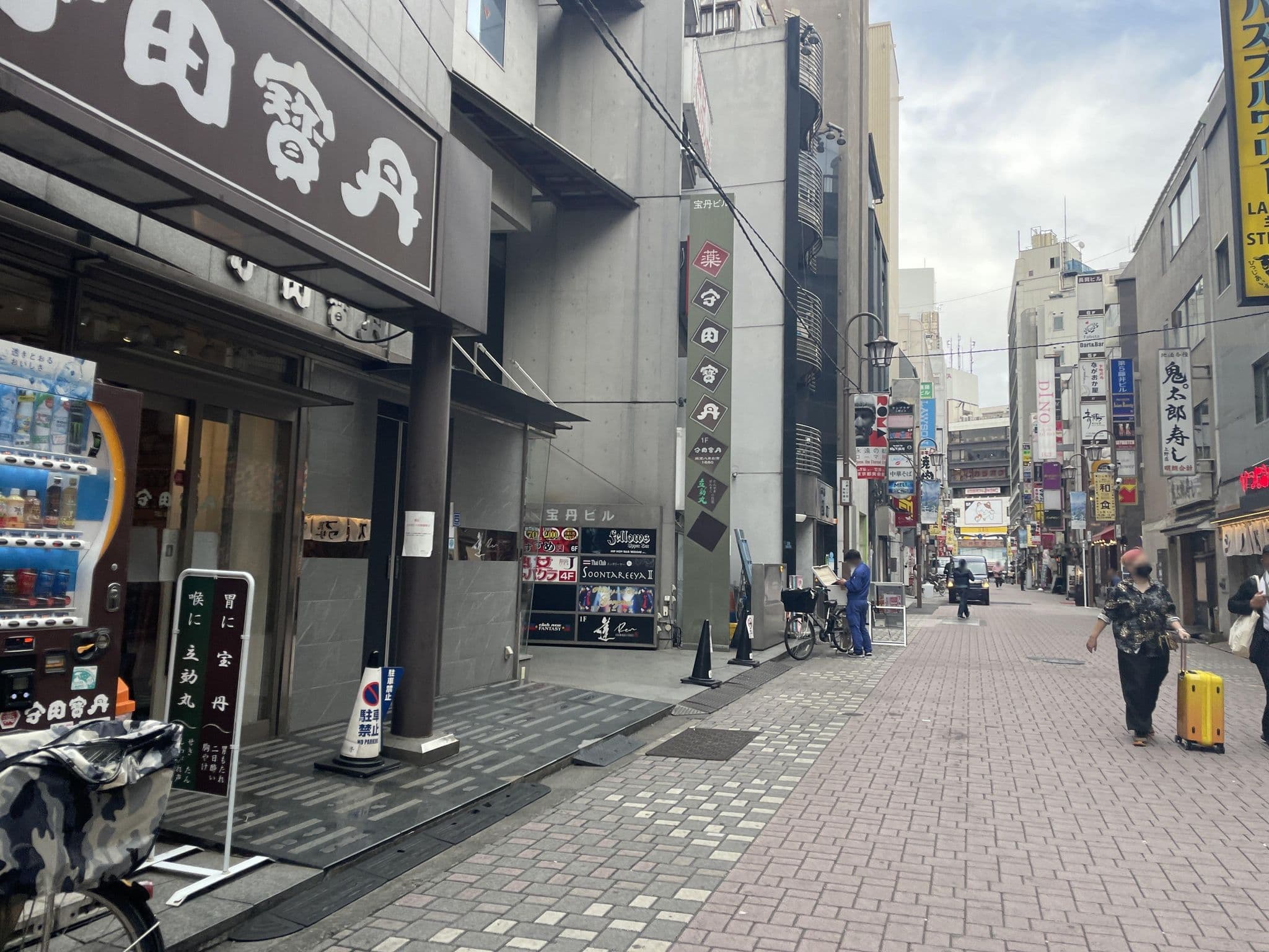 Street view near レンタルルーム アムール, Ueno — © musashino5 (CC BY-SA · Mapillary)