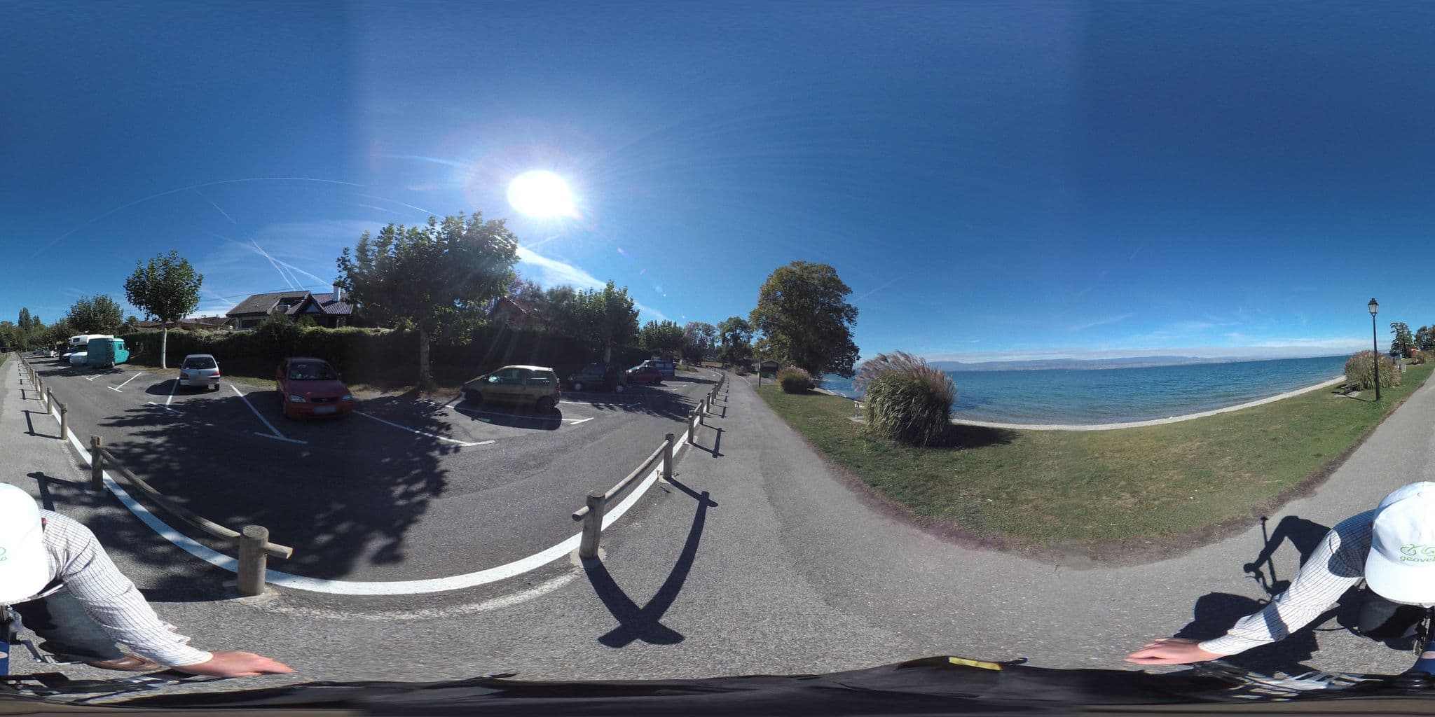 Street view near Aire de camping car Corzent, Anthy-sur-Léman — © geovelo (CC BY-SA · Mapillary)