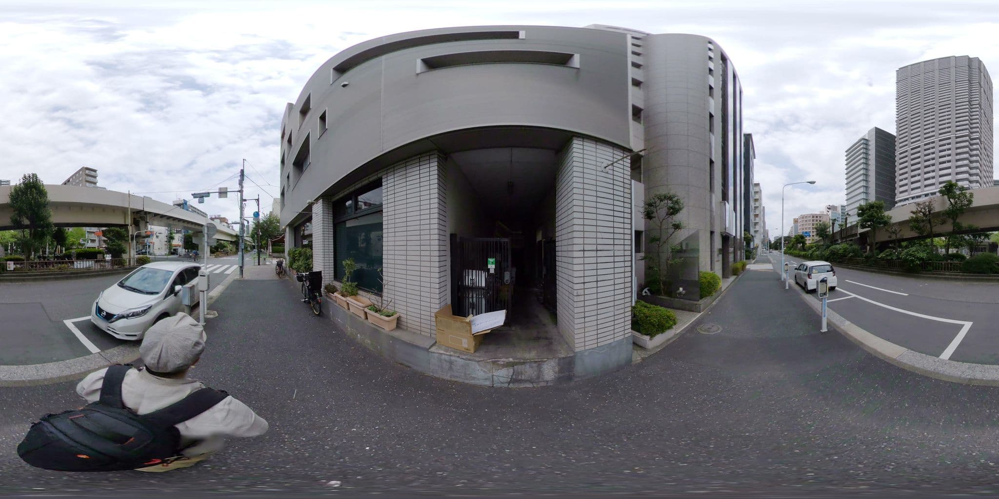 Street view near シティペンション Zem, Nihonbashi-Kayabachō — © mura (CC BY-SA · Mapillary)