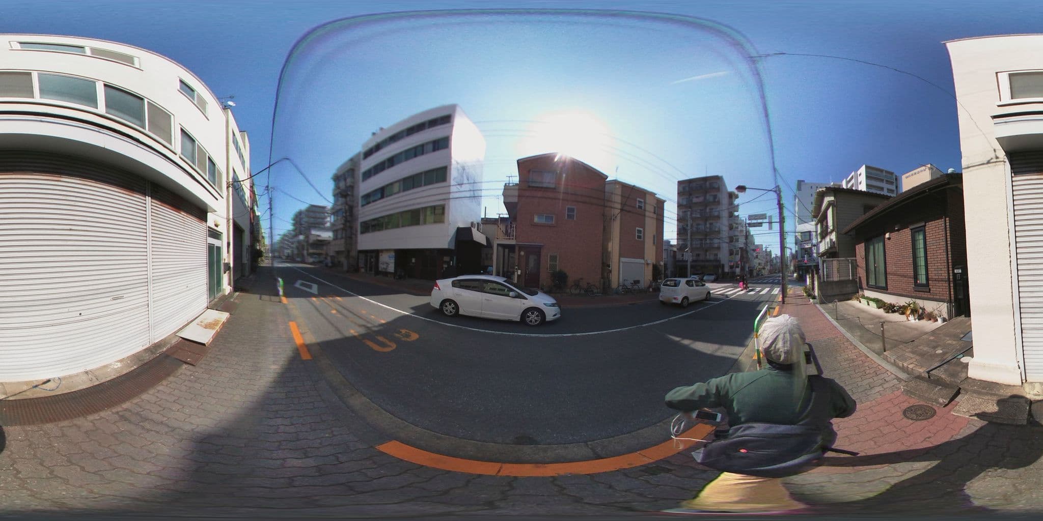 Street view near ビジネスホテル安宮瑠, Senzoku — © mura (CC BY-SA · Mapillary)