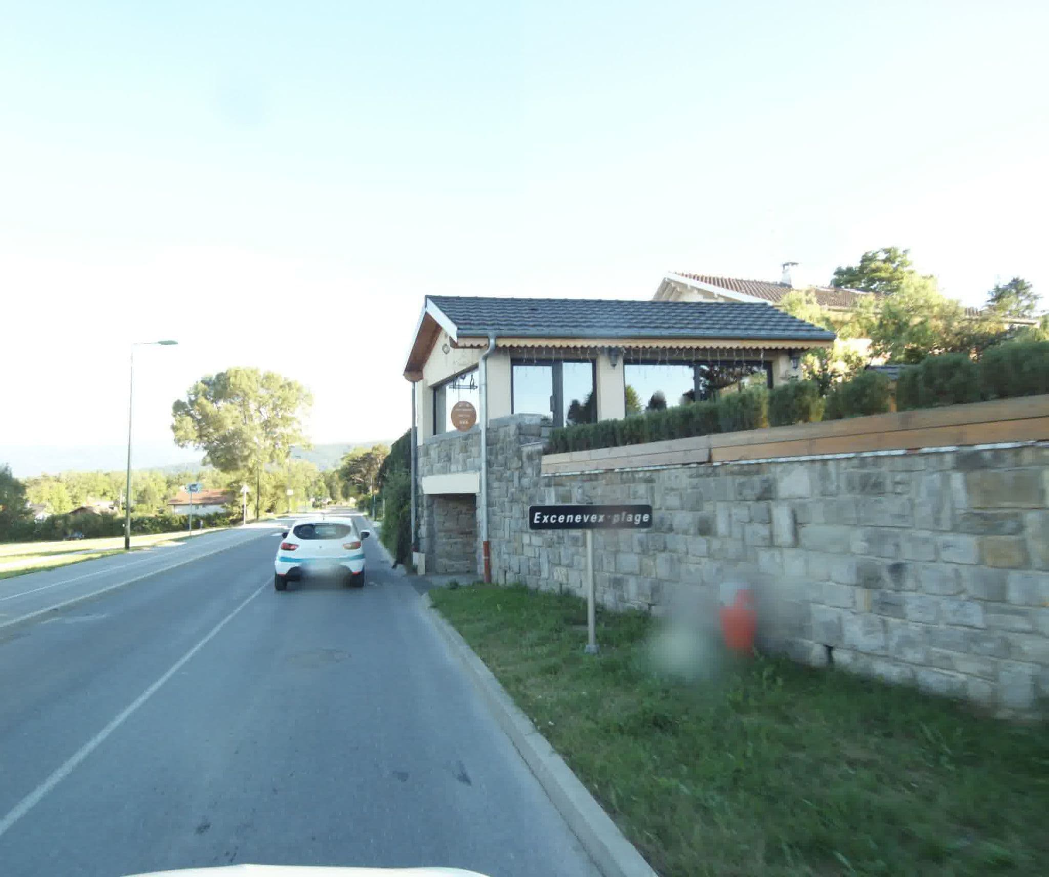 Street view near Au Bonheur du Lac, Sciez — © sogefi (CC BY-SA · Mapillary)