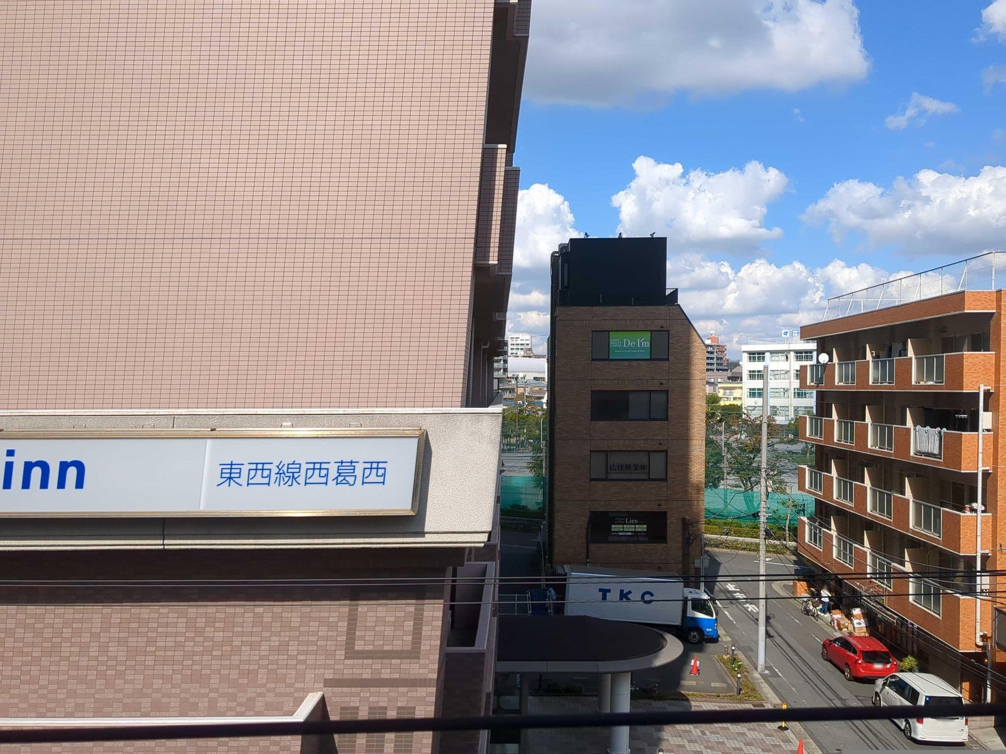 Street view near 東横イン東西線西葛西, Funabori — © mitz (CC BY-SA · Mapillary)
