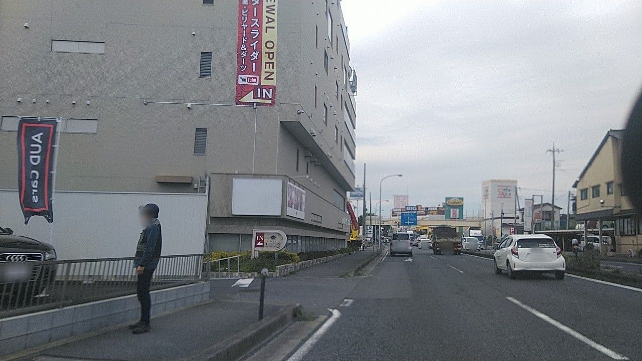 Street view near ウォーターホテルPLUS, Yachiyo — © kojiroucircle (CC BY-SA · Mapillary)