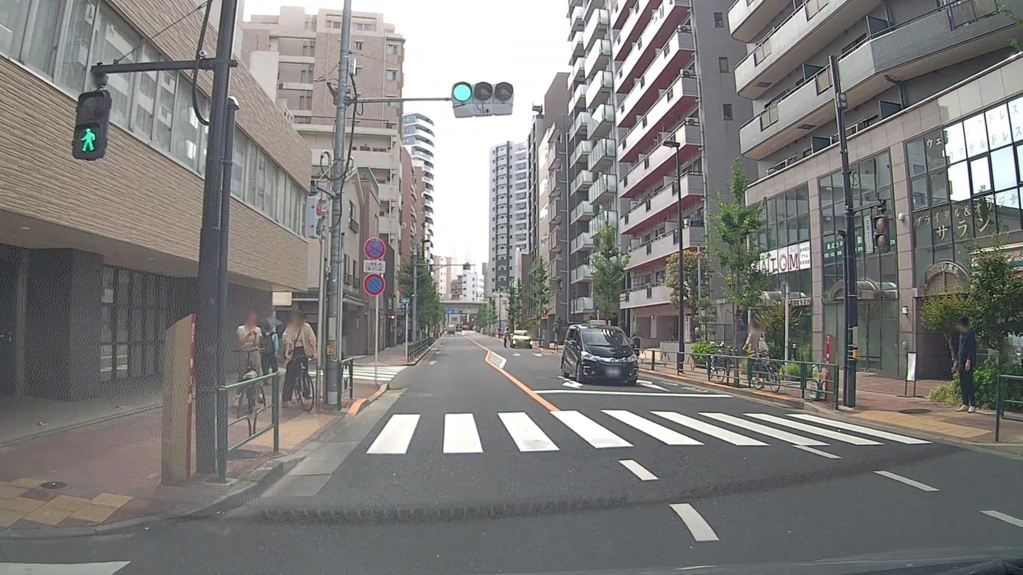 Street view near Randor Residence Tokyo Suites, Arakawa — © mzaki (CC BY-SA · Mapillary)
