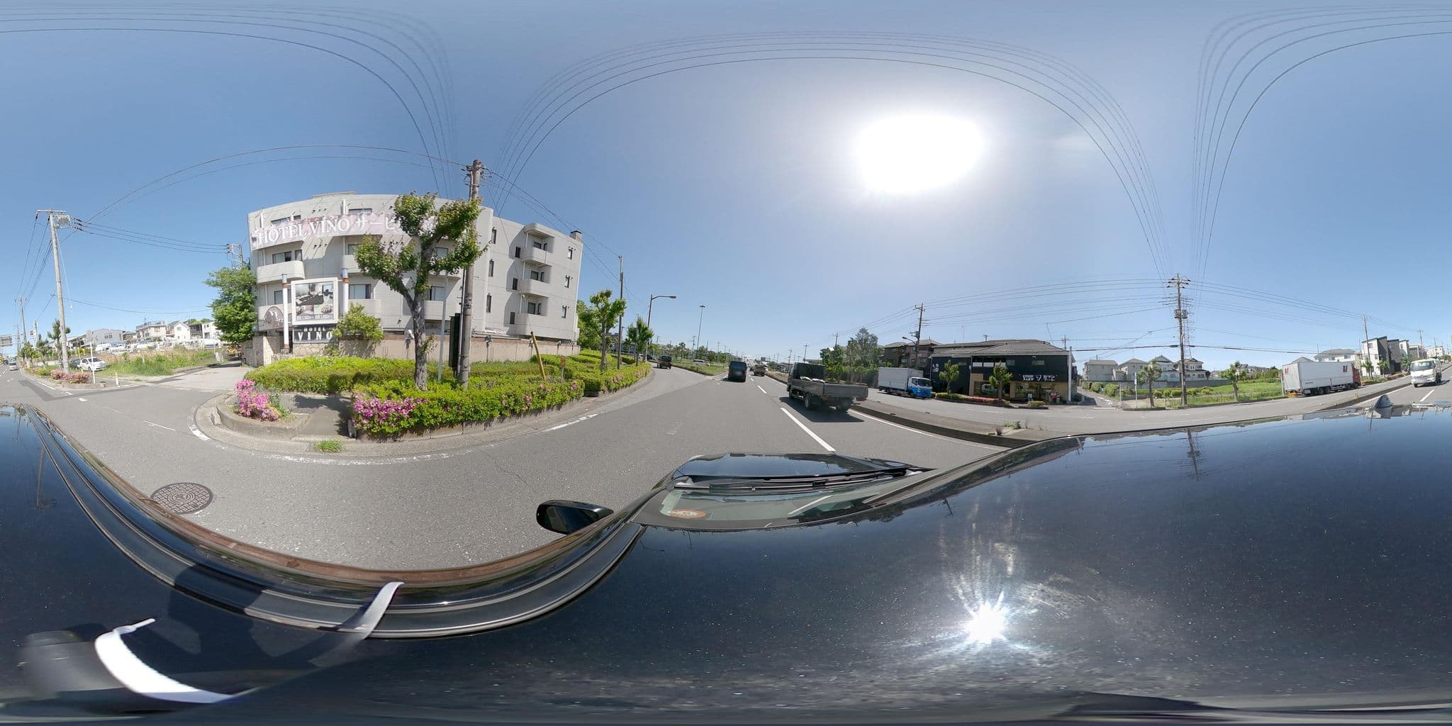 Street view near ホテルヴィーノ, Hatogaya-honchō — © yuki_charo (CC BY-SA · Mapillary)