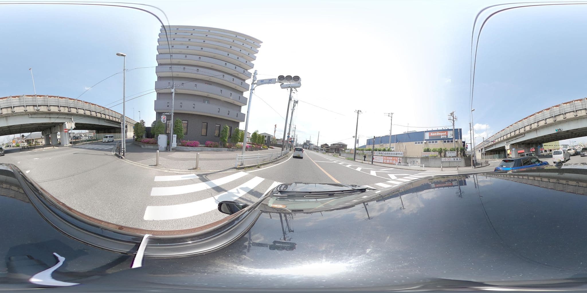 Street view near ホテルルートイン野田 -国道16号沿, Noda — © yuki_charo (CC BY-SA · Mapillary)