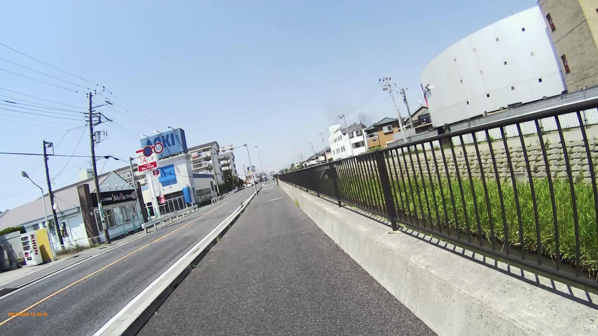 Street view near ホテルK&K, Matsubushi — © hayashi (CC BY-SA · Mapillary)