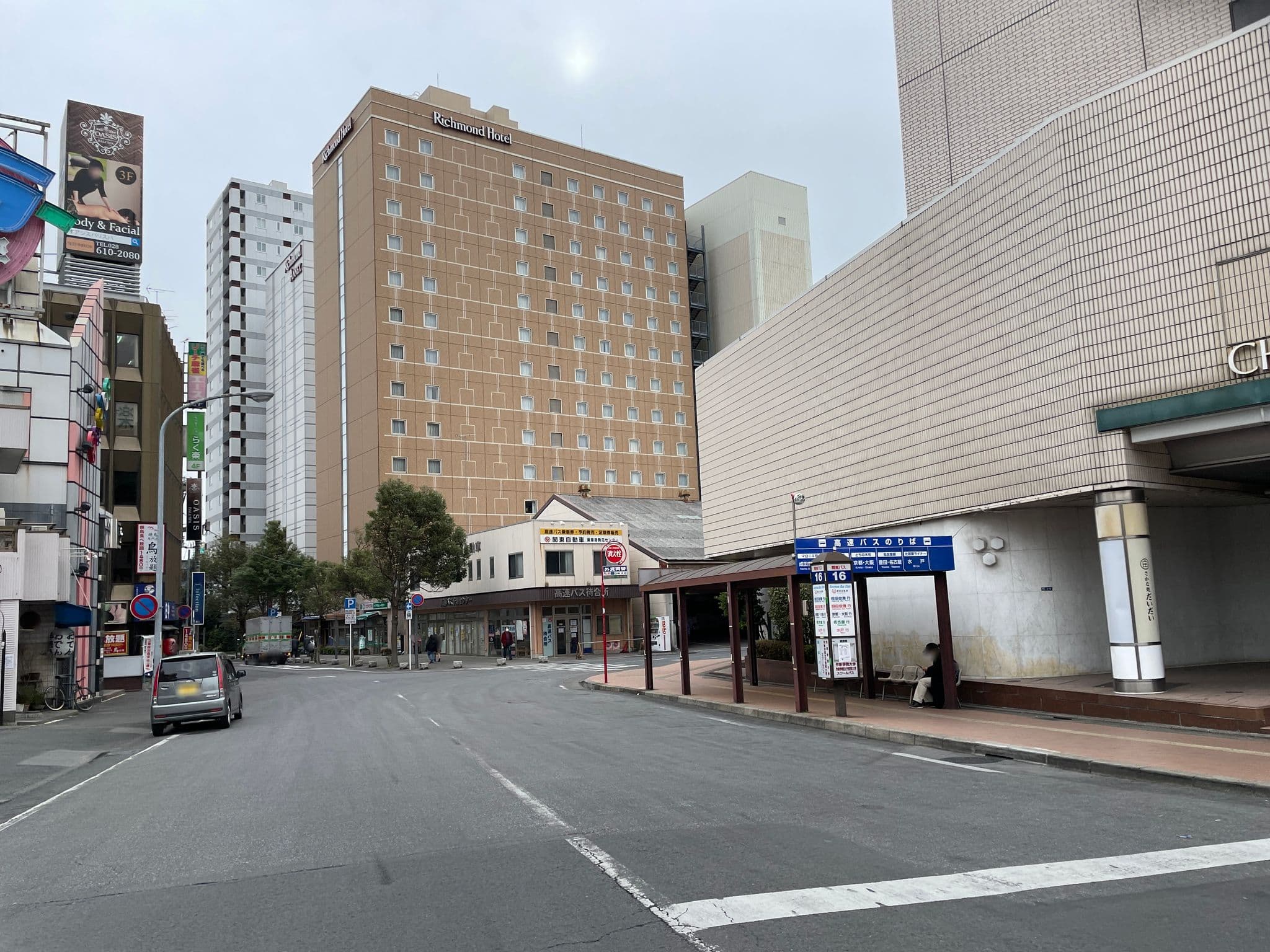 Street view near チサンホテル宇都宮, Utsunomiya — © musashino5 (CC BY-SA · Mapillary)