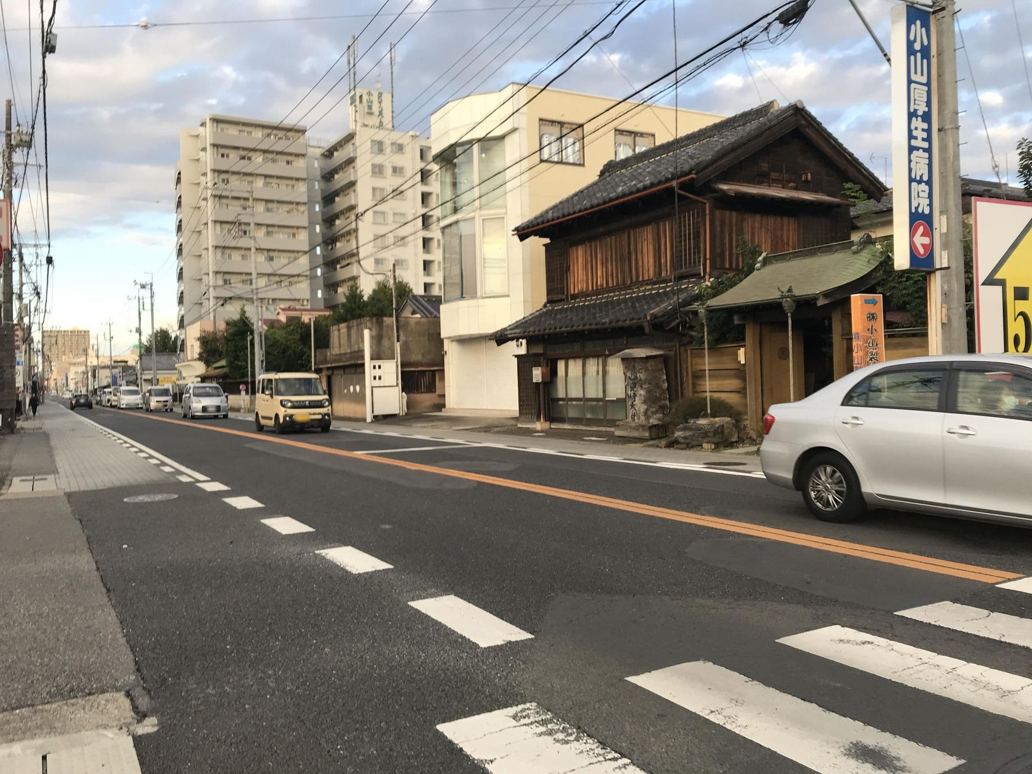Street view near Hotel R9 The Yard 小山天神, Oyama — © musashino5 (CC BY-SA · Mapillary)